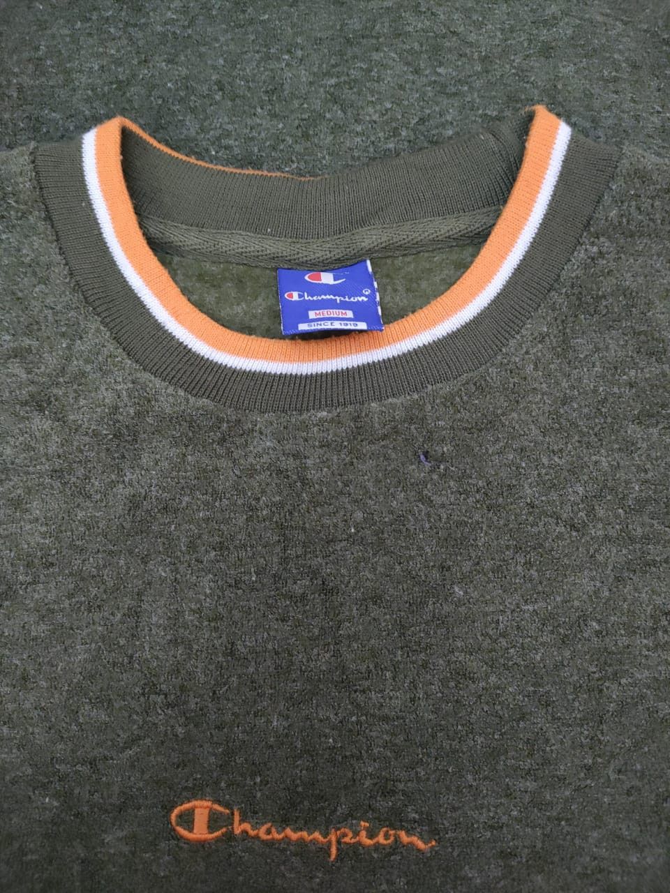 Champion Vintage Oversize Champion Fleece Sweatshirt Size US M / EU 48-50 / 2 - 2 Thumbnail