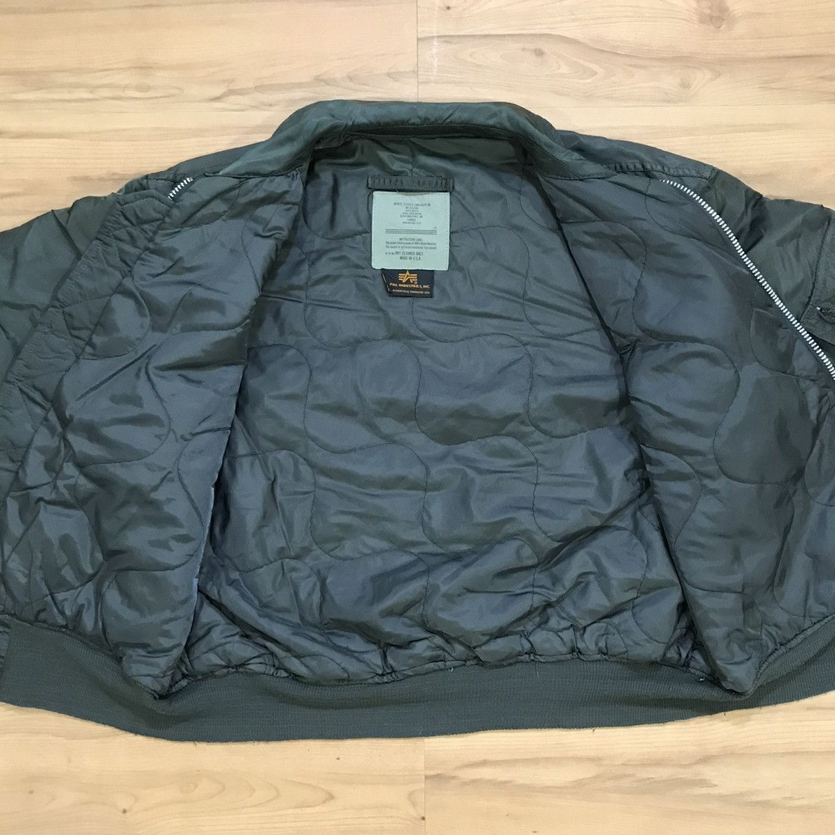 Alpha Industries Vintage Alpha Industries Jacket Flyer’s CWU-45/P Bomber Size US L / EU 52-54 / 3 - 7 Thumbnail