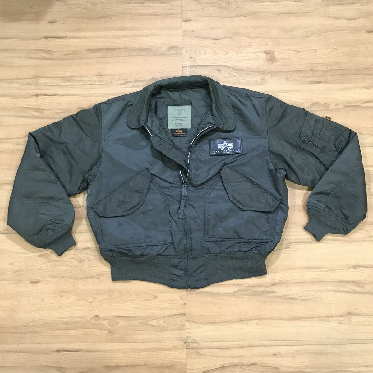 Alpha Industries Vintage Alpha Industries Jacket Flyer’s CWU-45/P Bomber Size US L / EU 52-54 / 3 - 2 Thumbnail