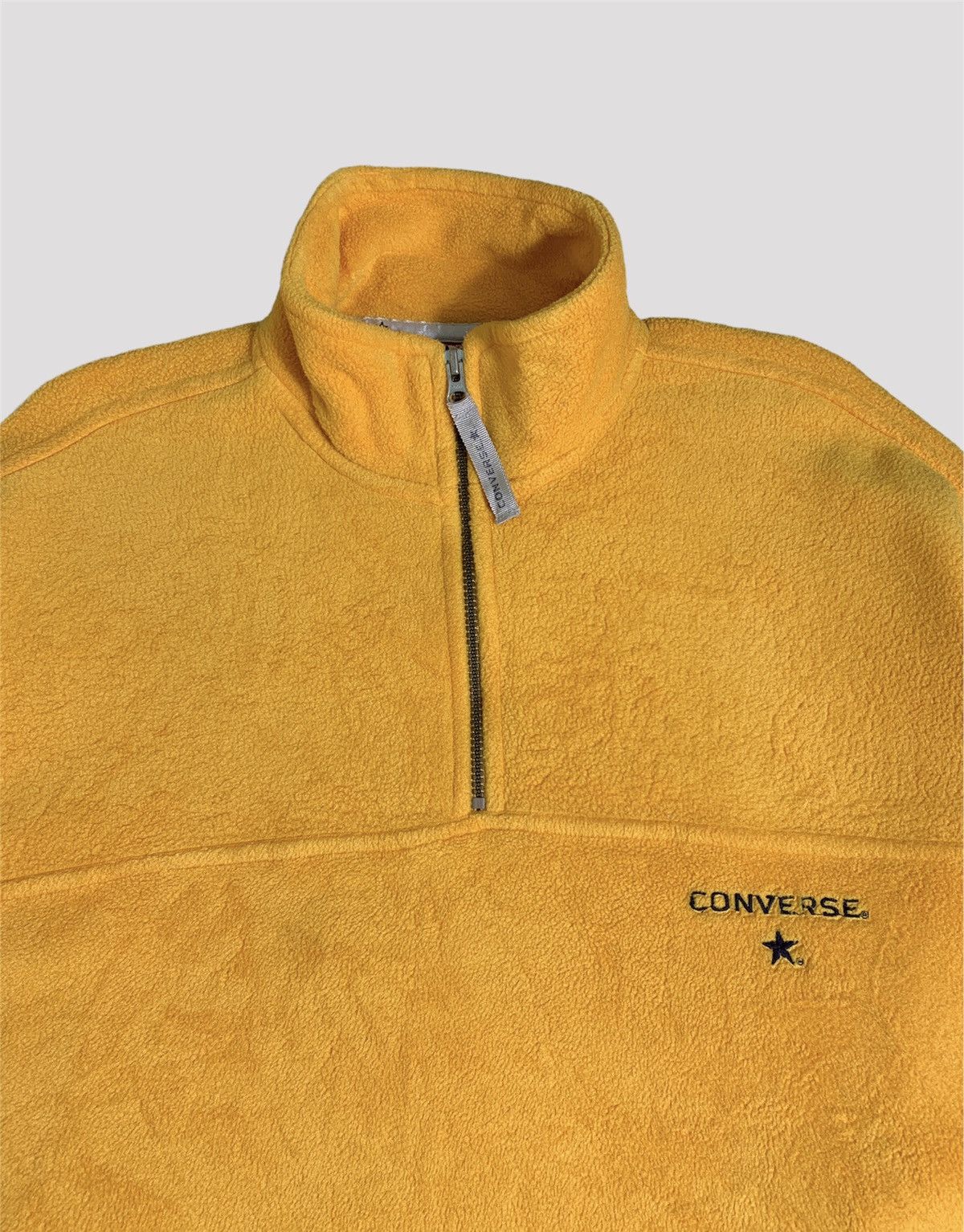 Converse × Polartec × Vintage Vintage Converse Polartec Small Logo Fleece Sweatshirt Size US XL / EU 56 / 4 - 4 Thumbnail