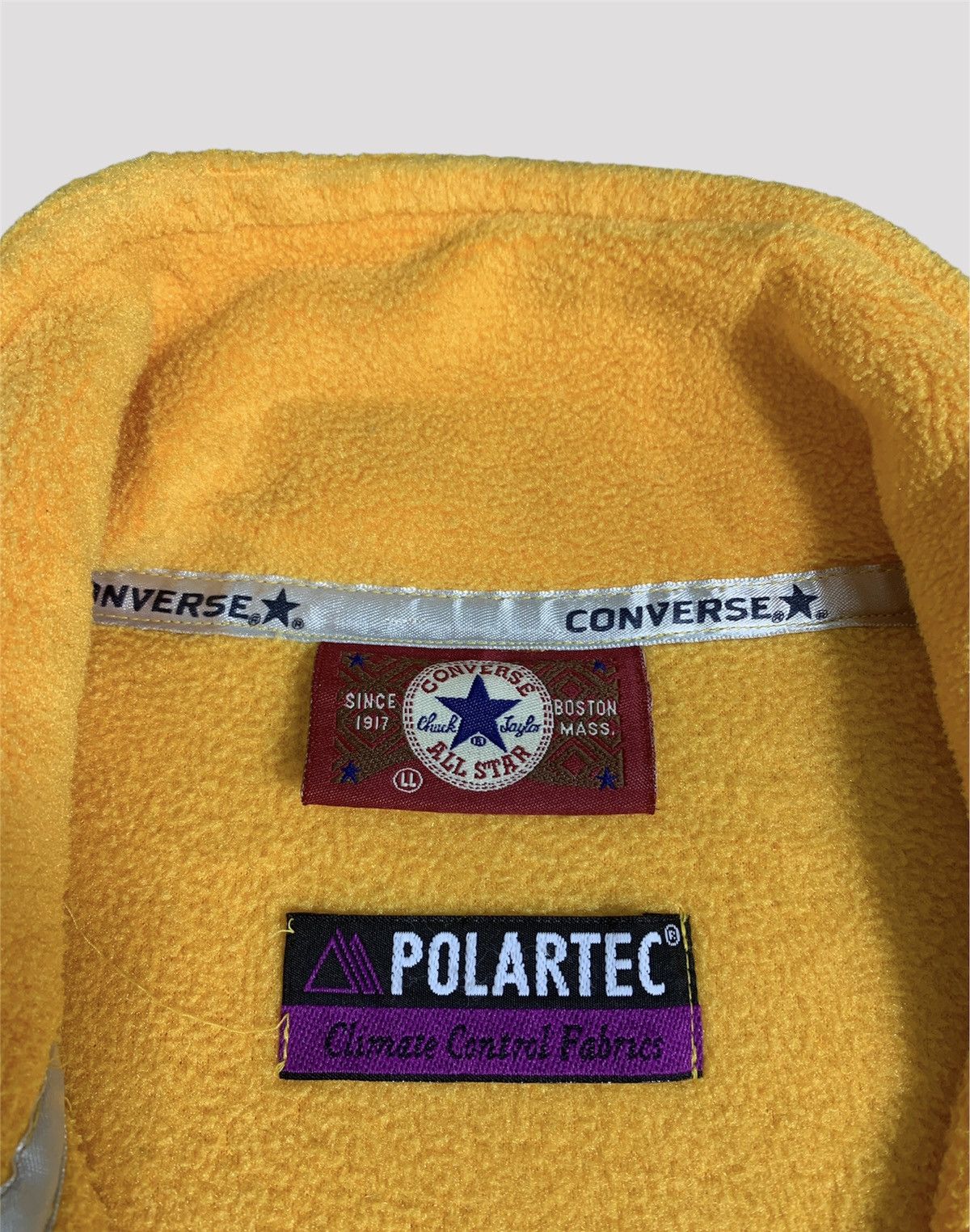 Converse × Polartec × Vintage Vintage Converse Polartec Small Logo Fleece Sweatshirt Size US XL / EU 56 / 4 - 6 Thumbnail