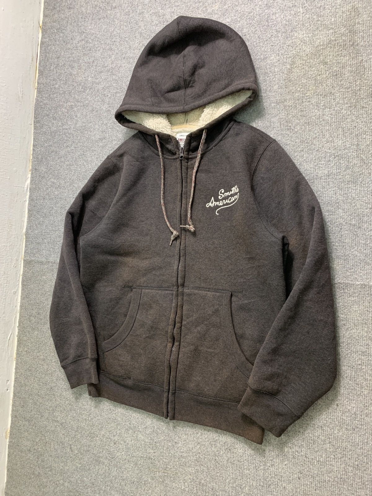 Japanese Brand Vintage Smith’s American Fleece Inside Hoodie Size US M / EU 48-50 / 2 - 2 Thumbnail