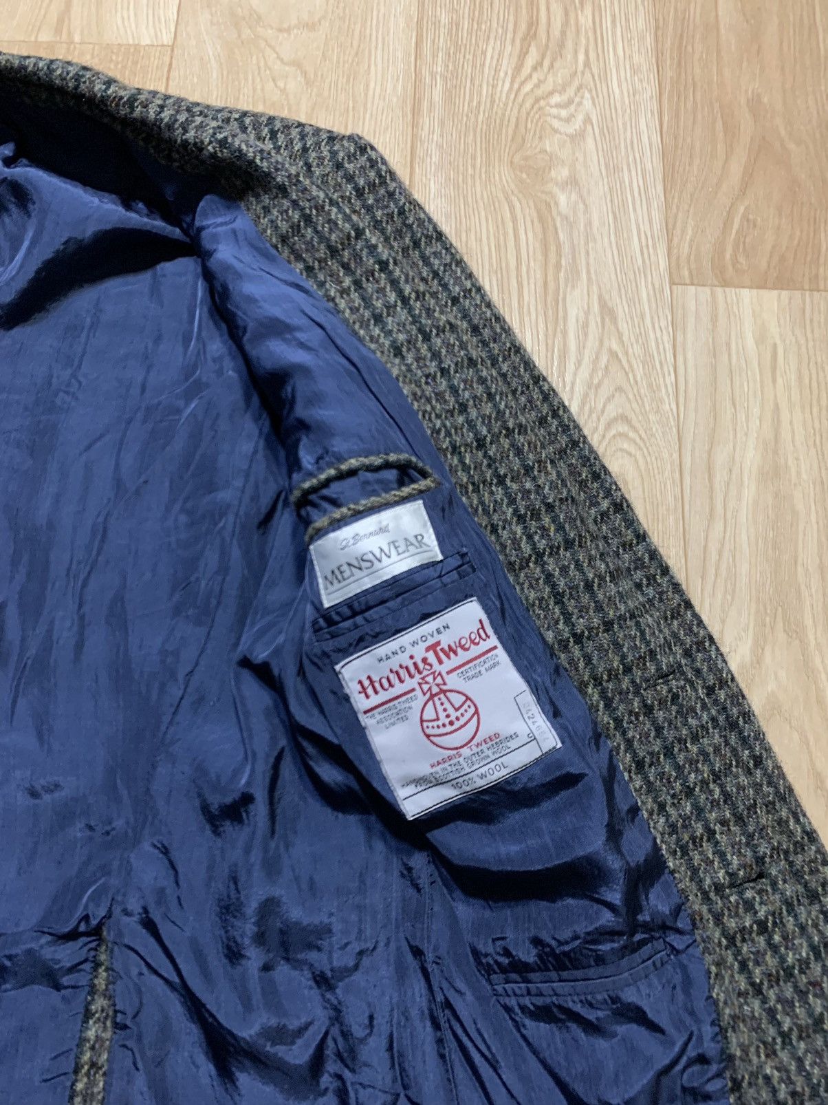 Harris Tweed Vintage Harris Tweed Blazer Jacket Size 38R - 9 Thumbnail