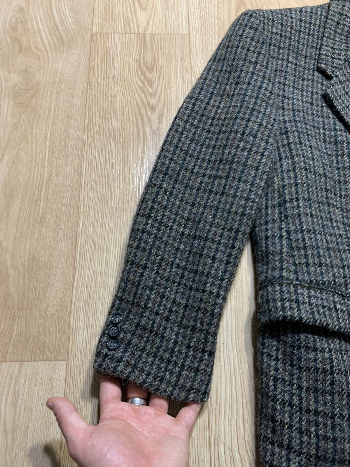 Harris Tweed Vintage Harris Tweed Blazer Jacket Size 38R - 4 Thumbnail