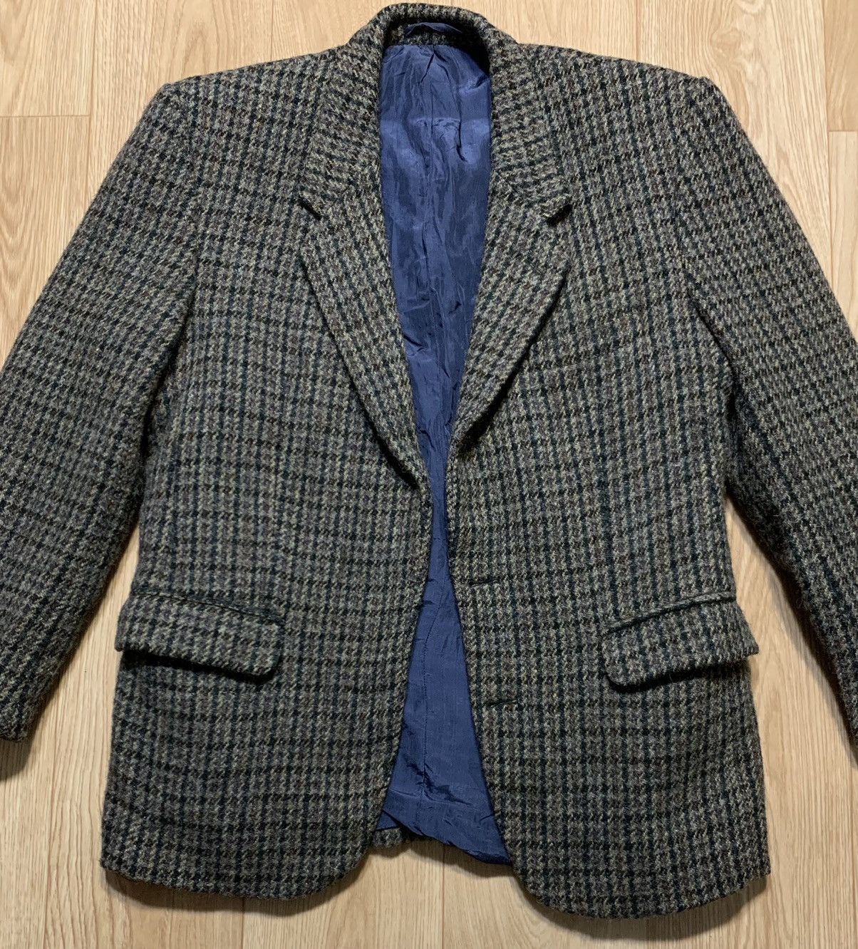 Harris Tweed Vintage Harris Tweed Blazer Jacket Size 38R - 3 Thumbnail