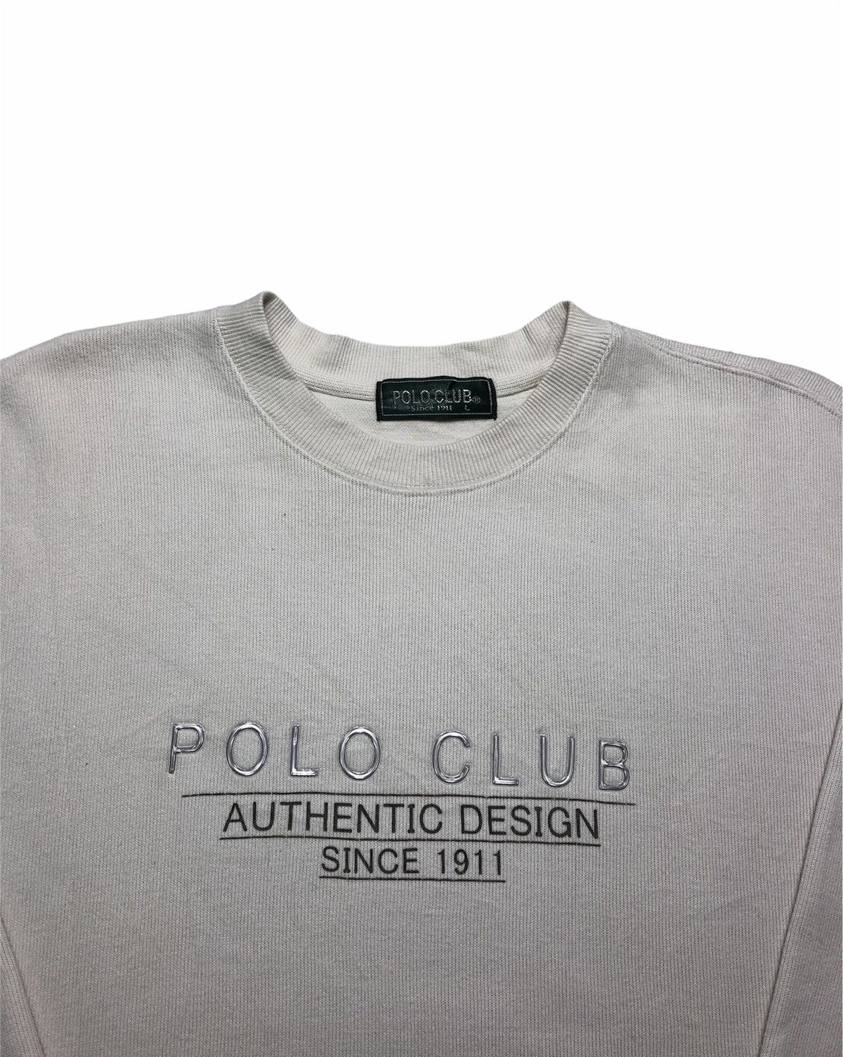 Japanese Brand × U.S. Polo Assn. Vintage Polo Club Surface Logo Crewneck Sweatshirt Size US L / EU 52-54 / 3 - 4 Thumbnail