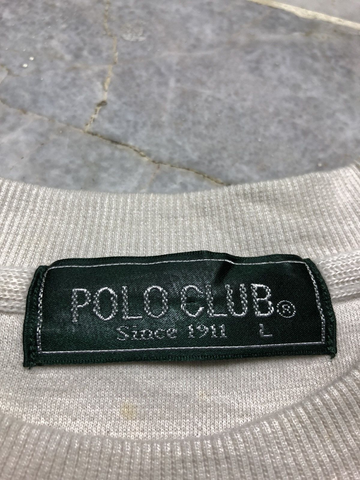 Japanese Brand × U.S. Polo Assn. Vintage Polo Club Surface Logo Crewneck Sweatshirt Size US L / EU 52-54 / 3 - 7 Thumbnail