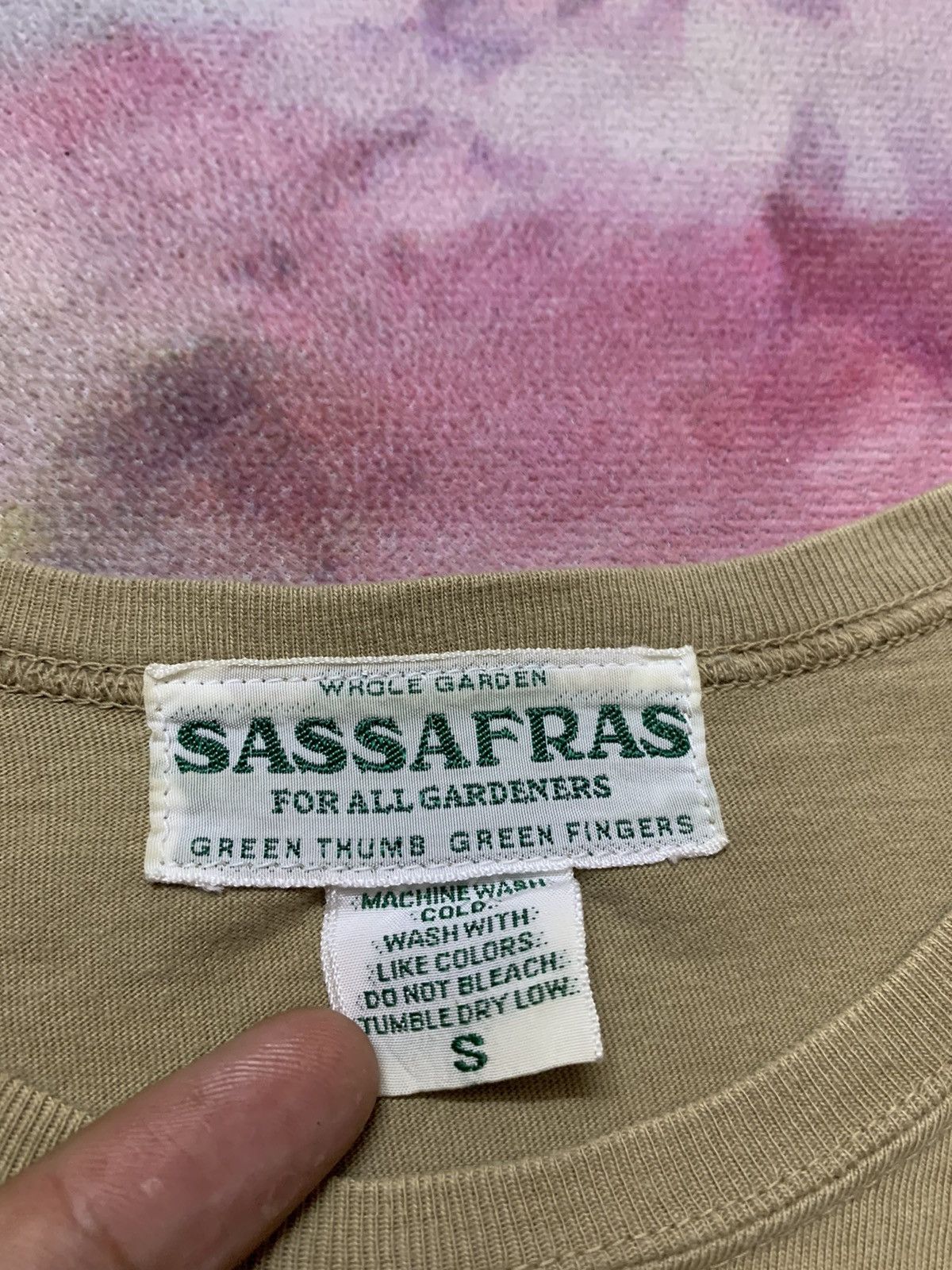 Sassafras Vintage SASSAFRAS Spray Stuff Tshirt Size US S / EU 44-46 / 1 - 4 Thumbnail