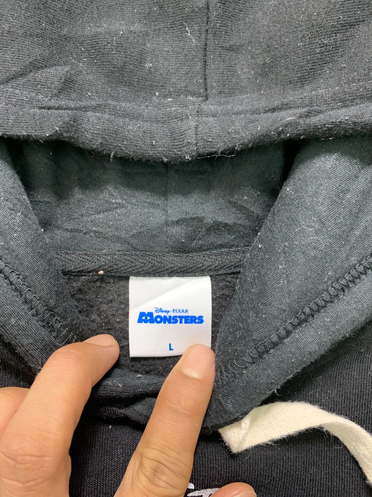 Cartoon Network × Vintage Vintage Y2K Pixar Monster Inc Graphic Hoodie Size US L / EU 52-54 / 3 - 6 Thumbnail