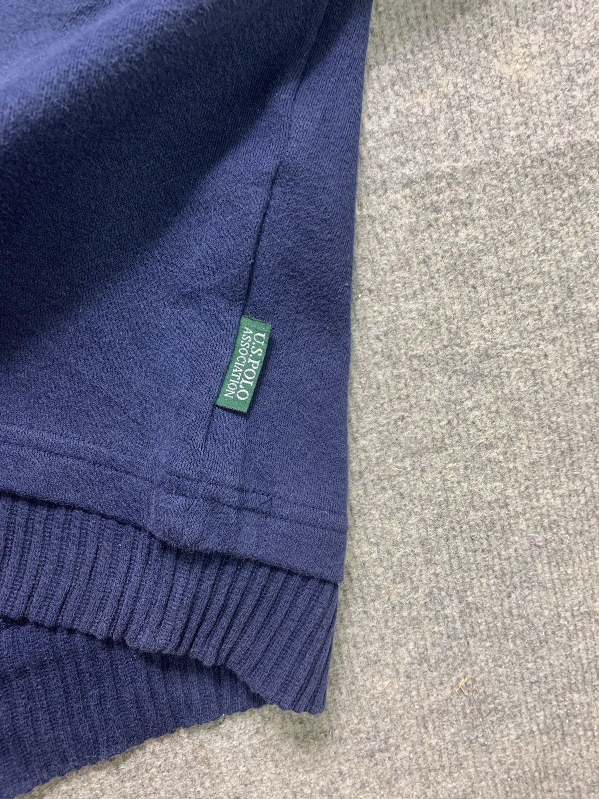 U.S. Polo Assn. × Vintage Vintage US Polo Association Big Logo Embroidered Sweatshirt Size US M / EU 48-50 / 2 - 6 Thumbnail