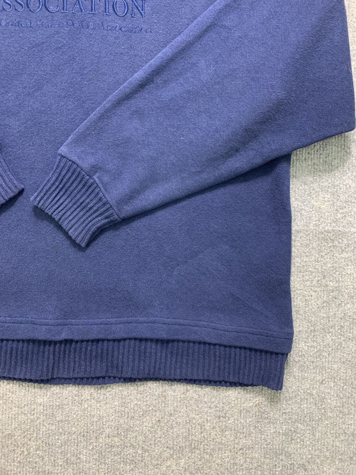 U.S. Polo Assn. × Vintage Vintage US Polo Association Big Logo Embroidered Sweatshirt Size US M / EU 48-50 / 2 - 5 Thumbnail