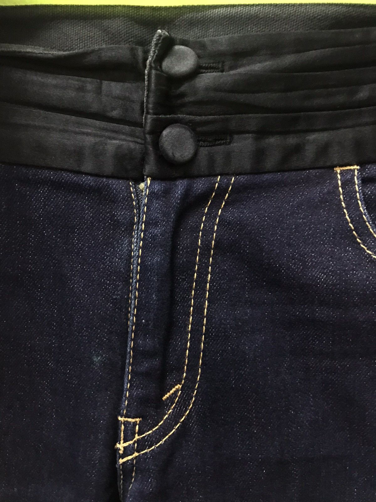 Comme des Garcons Junya Watanabe Comme des Garcons Cropped Jeans Size 29" - 3 Thumbnail