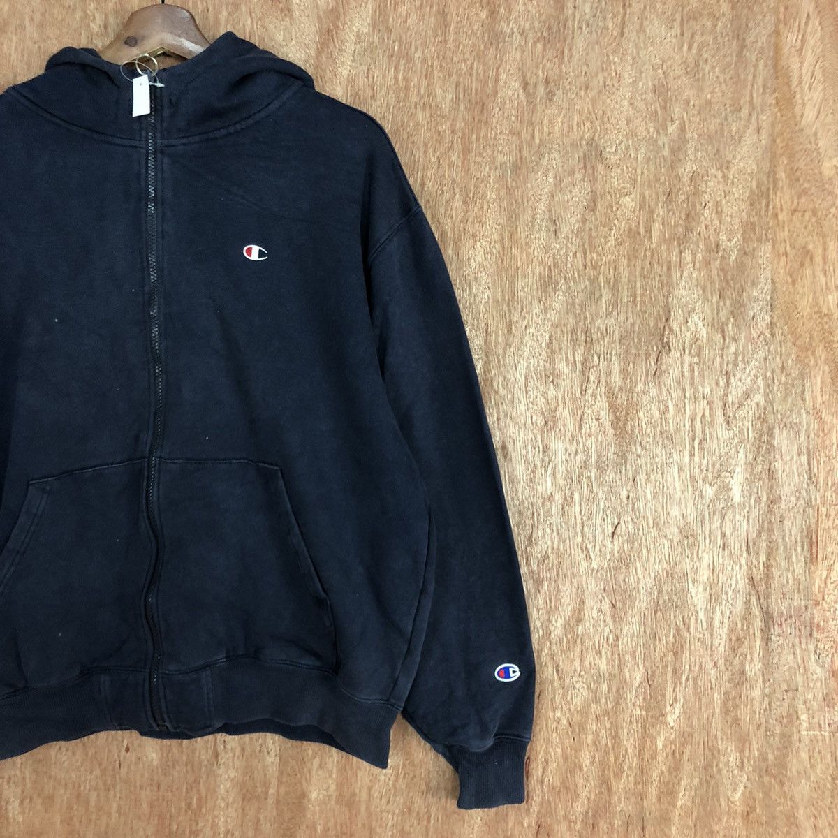 Champion DL Champion Dark Blue Sweater vintage #1674 Size US L / EU 52-54 / 3 - 5 Thumbnail