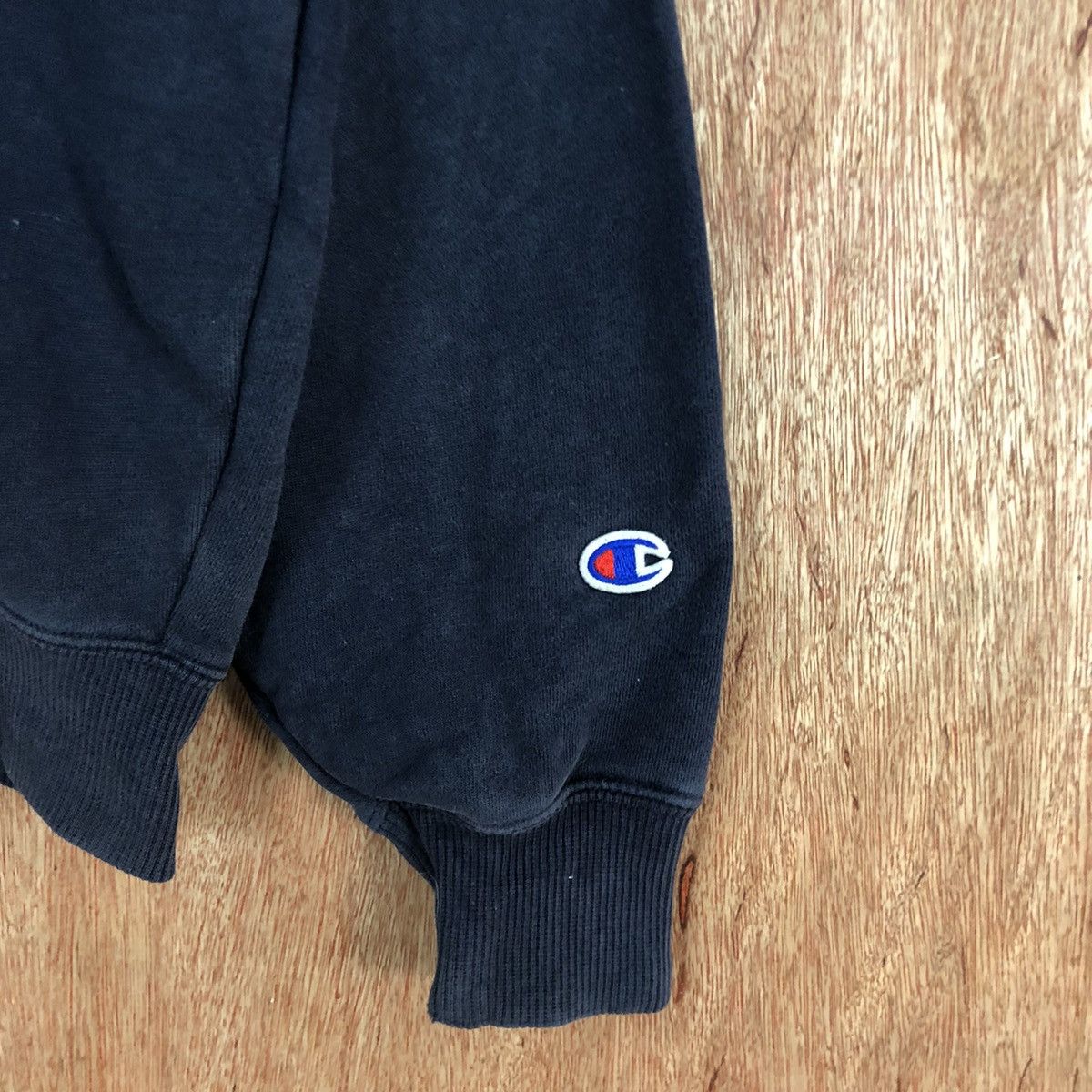 Champion DL Champion Dark Blue Sweater vintage #1674 Size US L / EU 52-54 / 3 - 4 Thumbnail