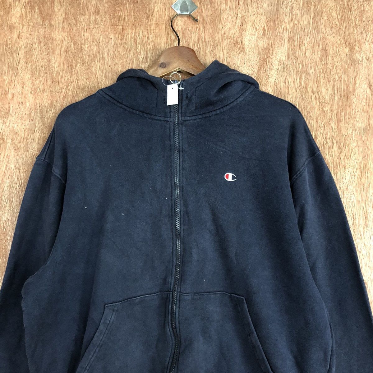 Champion DL Champion Dark Blue Sweater vintage #1674 Size US L / EU 52-54 / 3 - 9 Thumbnail