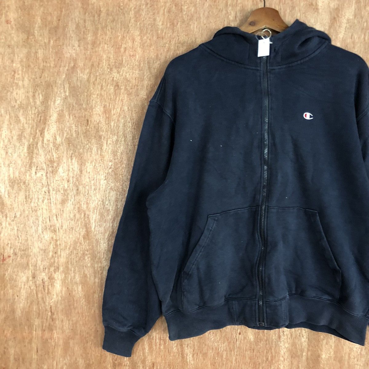 Champion DL Champion Dark Blue Sweater vintage #1674 Size US L / EU 52-54 / 3 - 7 Thumbnail