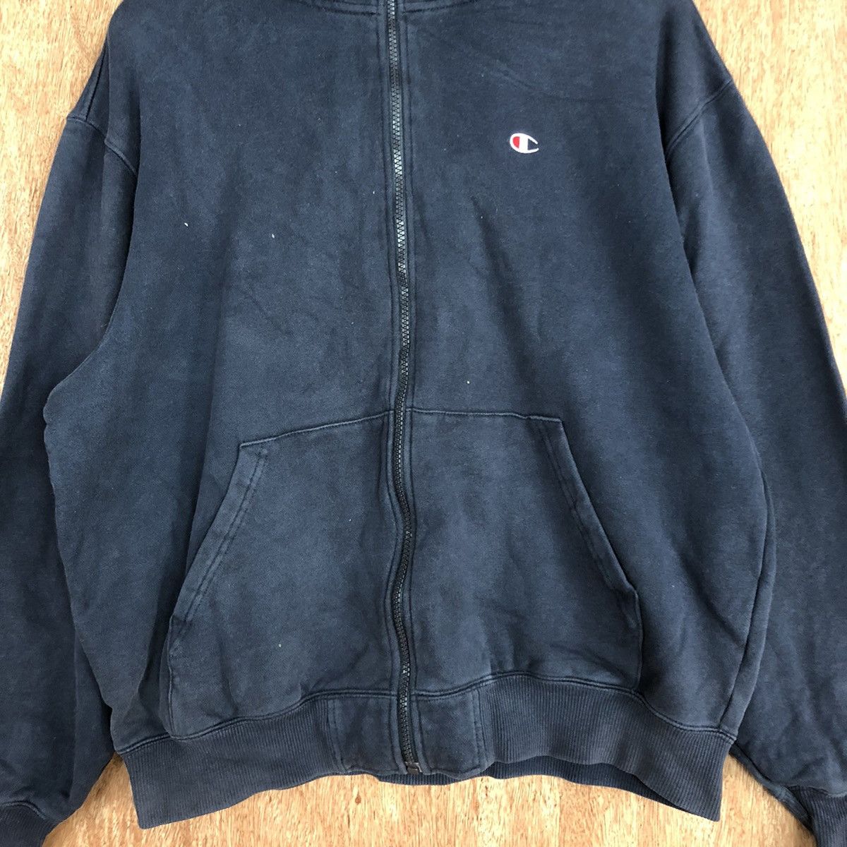 Champion DL Champion Dark Blue Sweater vintage #1674 Size US L / EU 52-54 / 3 - 8 Thumbnail