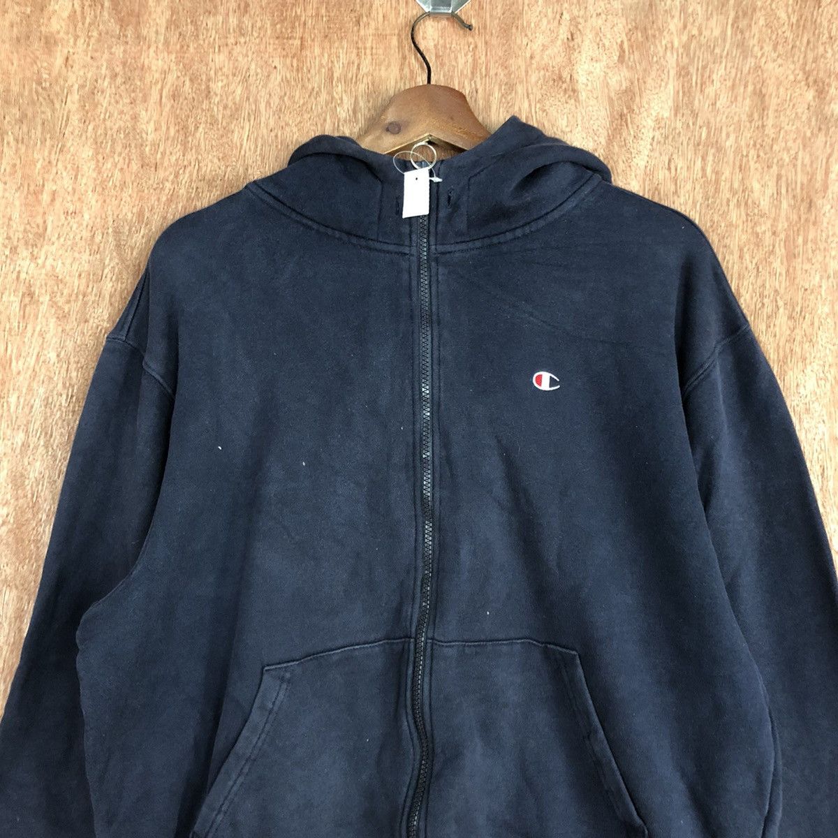 Champion DL Champion Dark Blue Sweater vintage #1674 Size US L / EU 52-54 / 3 - 2 Thumbnail