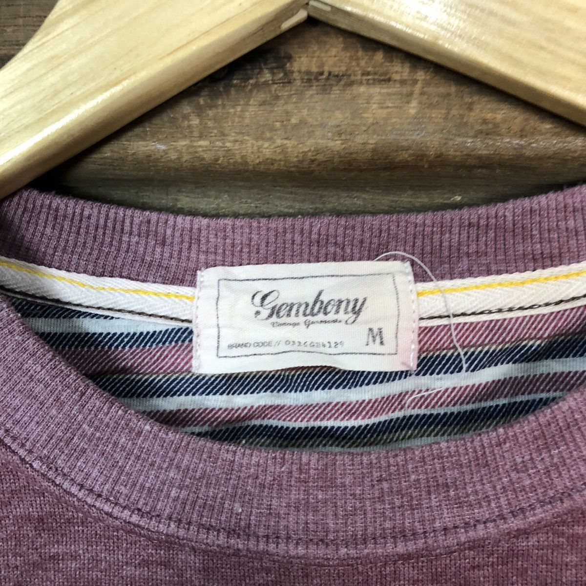 Japanese Brand Gembony East Africa Maroon Sweatshirt #5995 Size US S / EU 44-46 / 1 - 7 Thumbnail