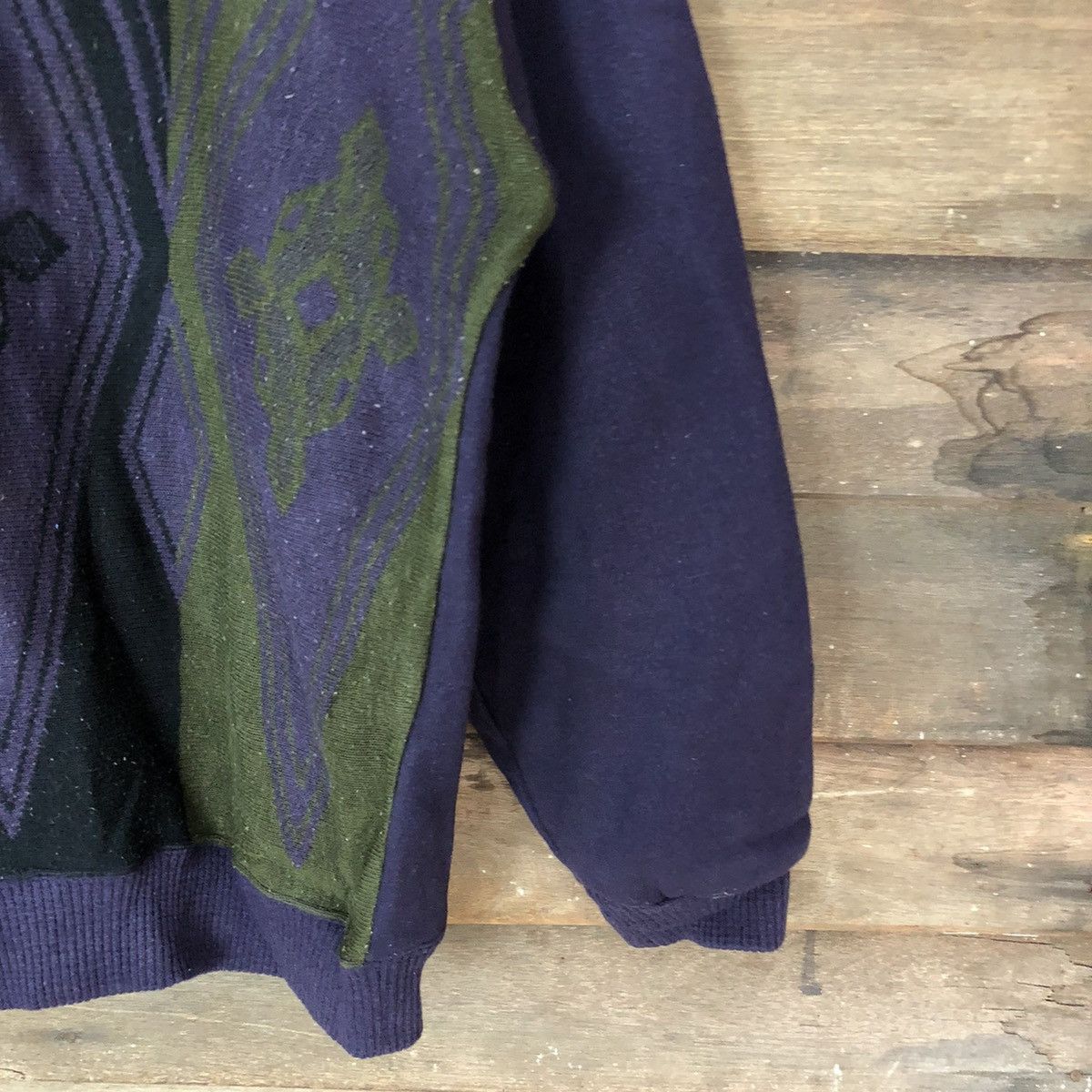 Japanese Brand Rudolph Valentino Purple Sweatshirt knitwear vintage#5051 Size US M / EU 48-50 / 2 - 5 Thumbnail
