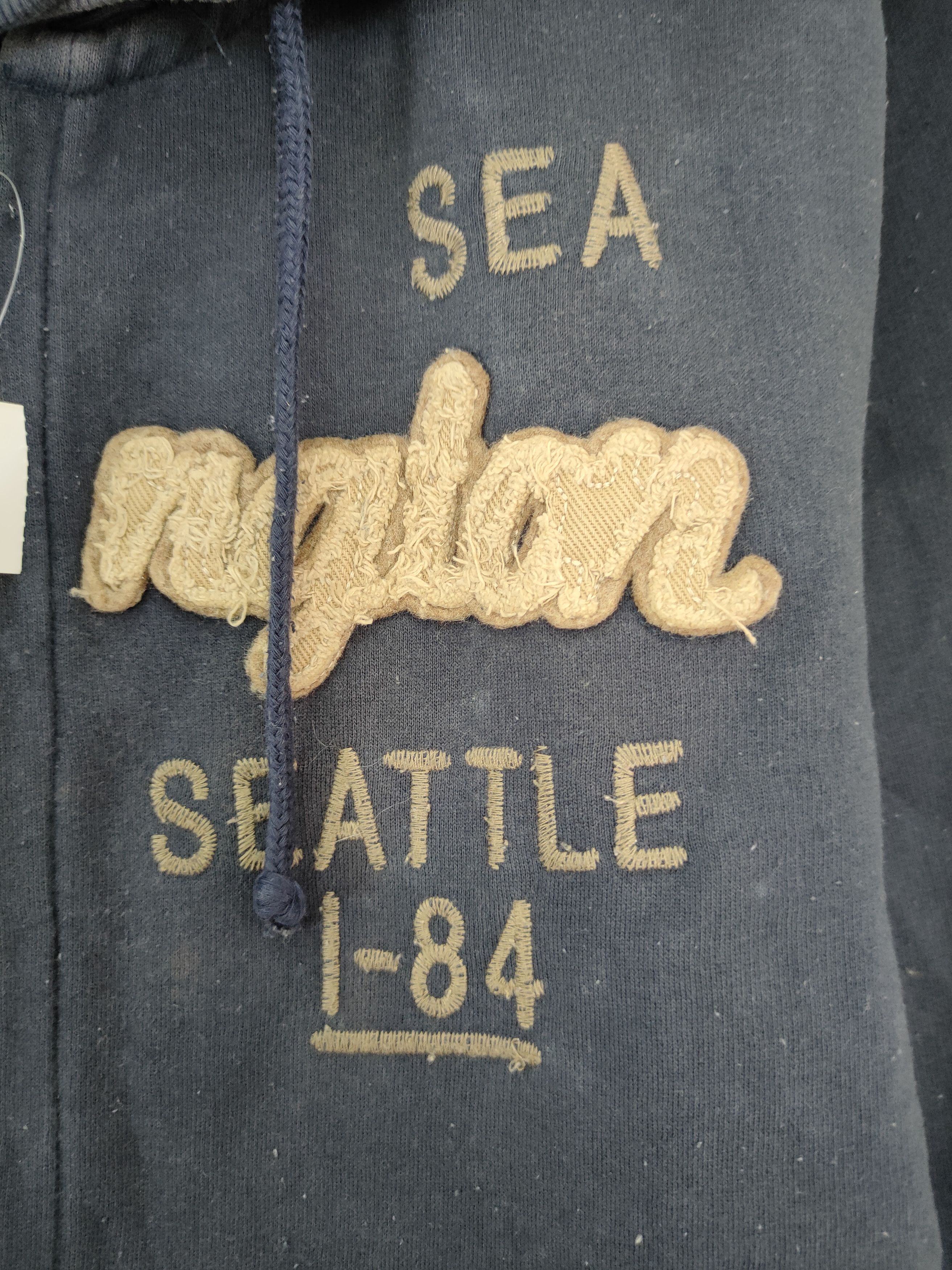 Japanese Brand × Vintage DL Back Number Olympia Seattle sweater hoodie #824 Size US L / EU 52-54 / 3 - 8 Thumbnail