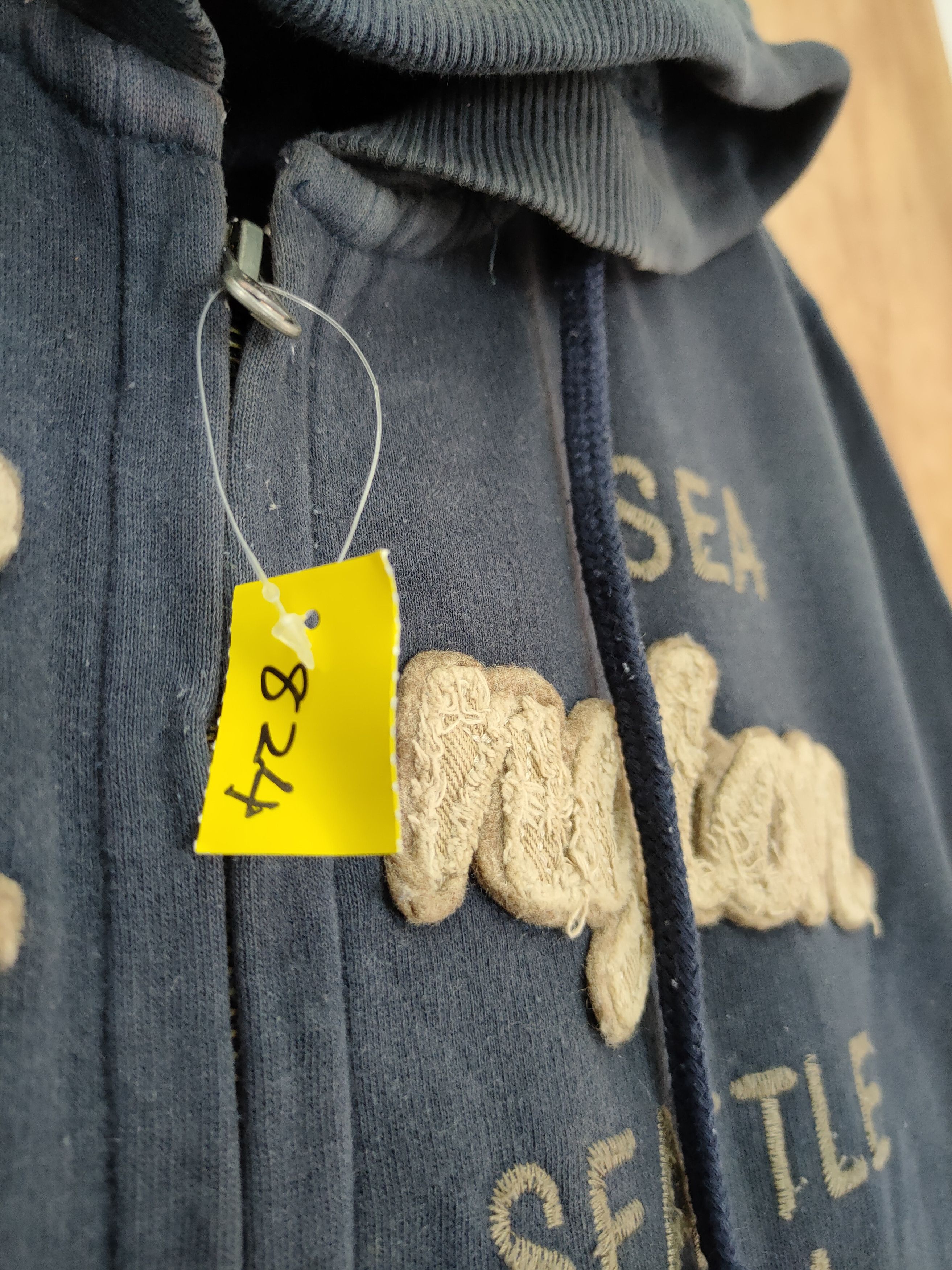 Japanese Brand × Vintage DL Back Number Olympia Seattle sweater hoodie #824 Size US L / EU 52-54 / 3 - 5 Thumbnail