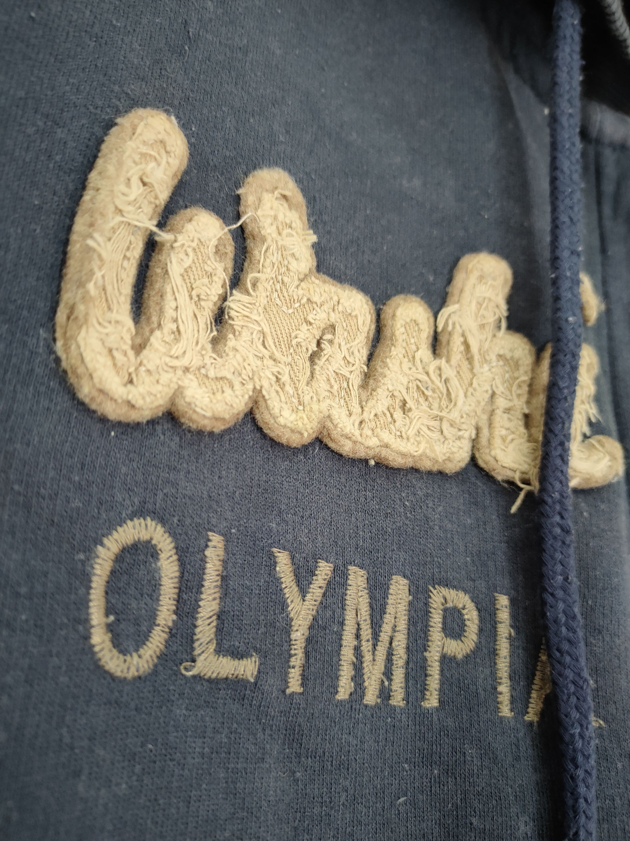 Japanese Brand × Vintage DL Back Number Olympia Seattle sweater hoodie #824 Size US L / EU 52-54 / 3 - 4 Thumbnail
