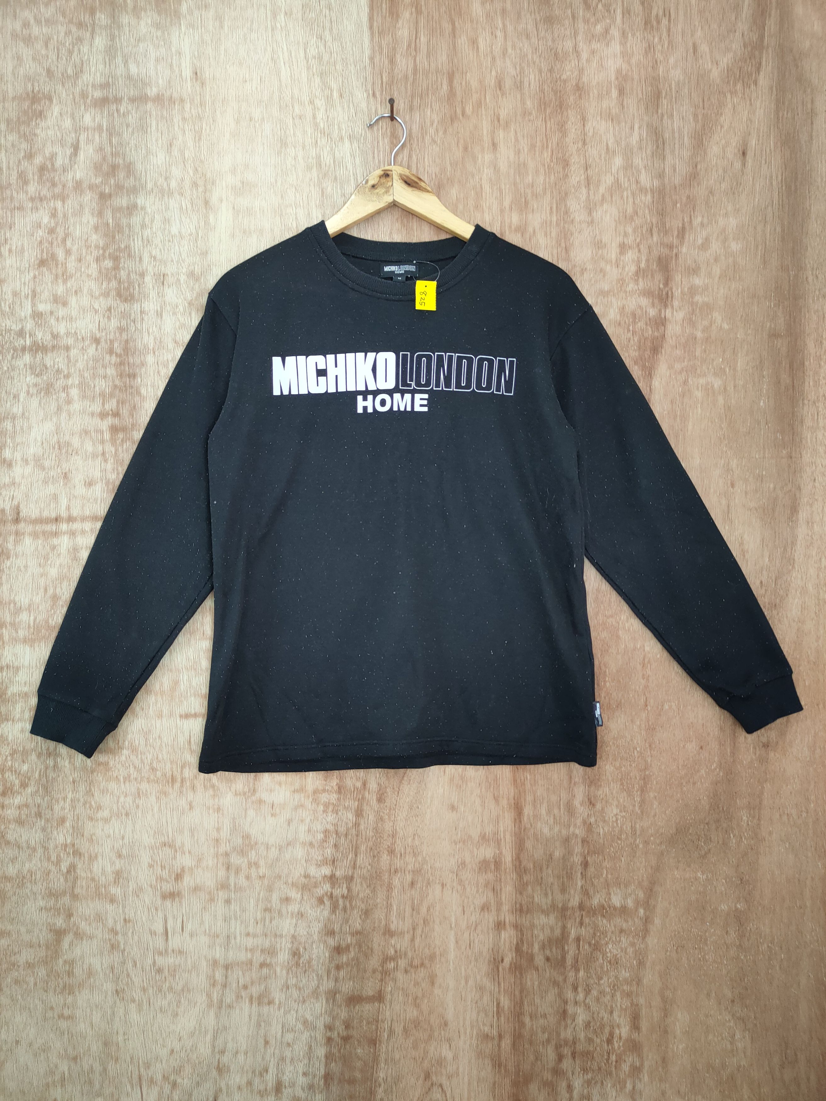 Japanese Brand DL Michiko London black sweatshirt japan #825 Size US M / EU 48-50 / 2 - 1 Thumbnail