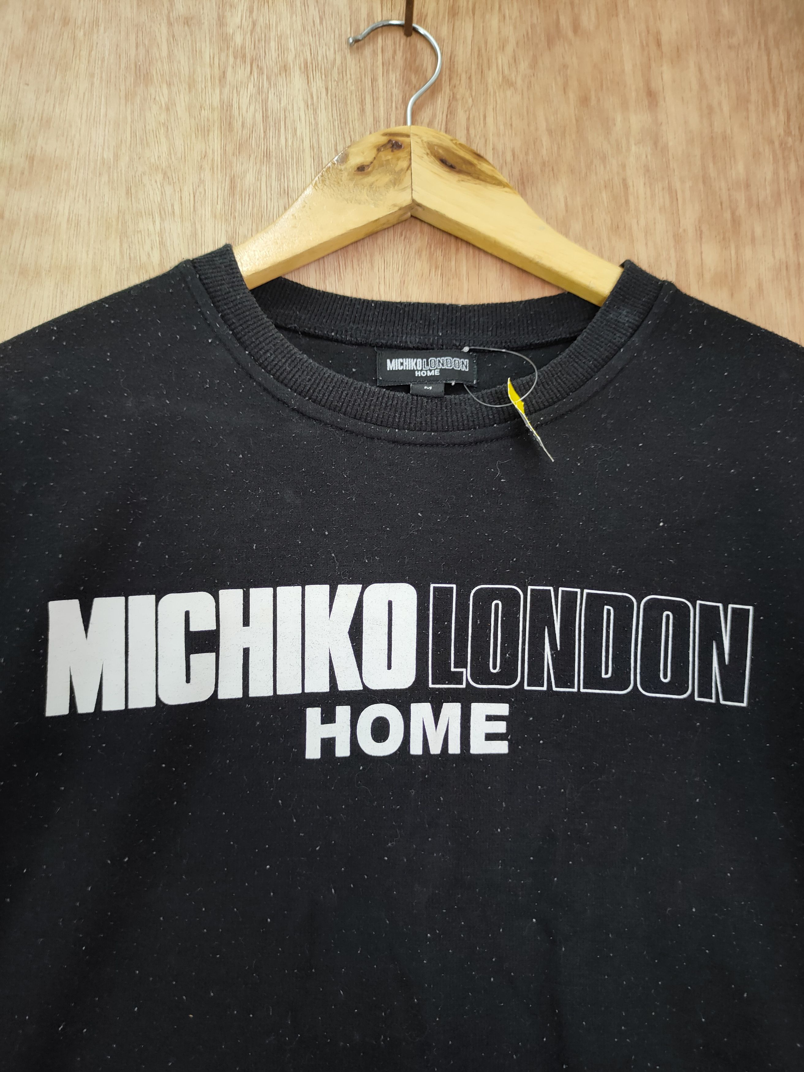 Japanese Brand DL Michiko London black sweatshirt japan #825 Size US M / EU 48-50 / 2 - 4 Thumbnail