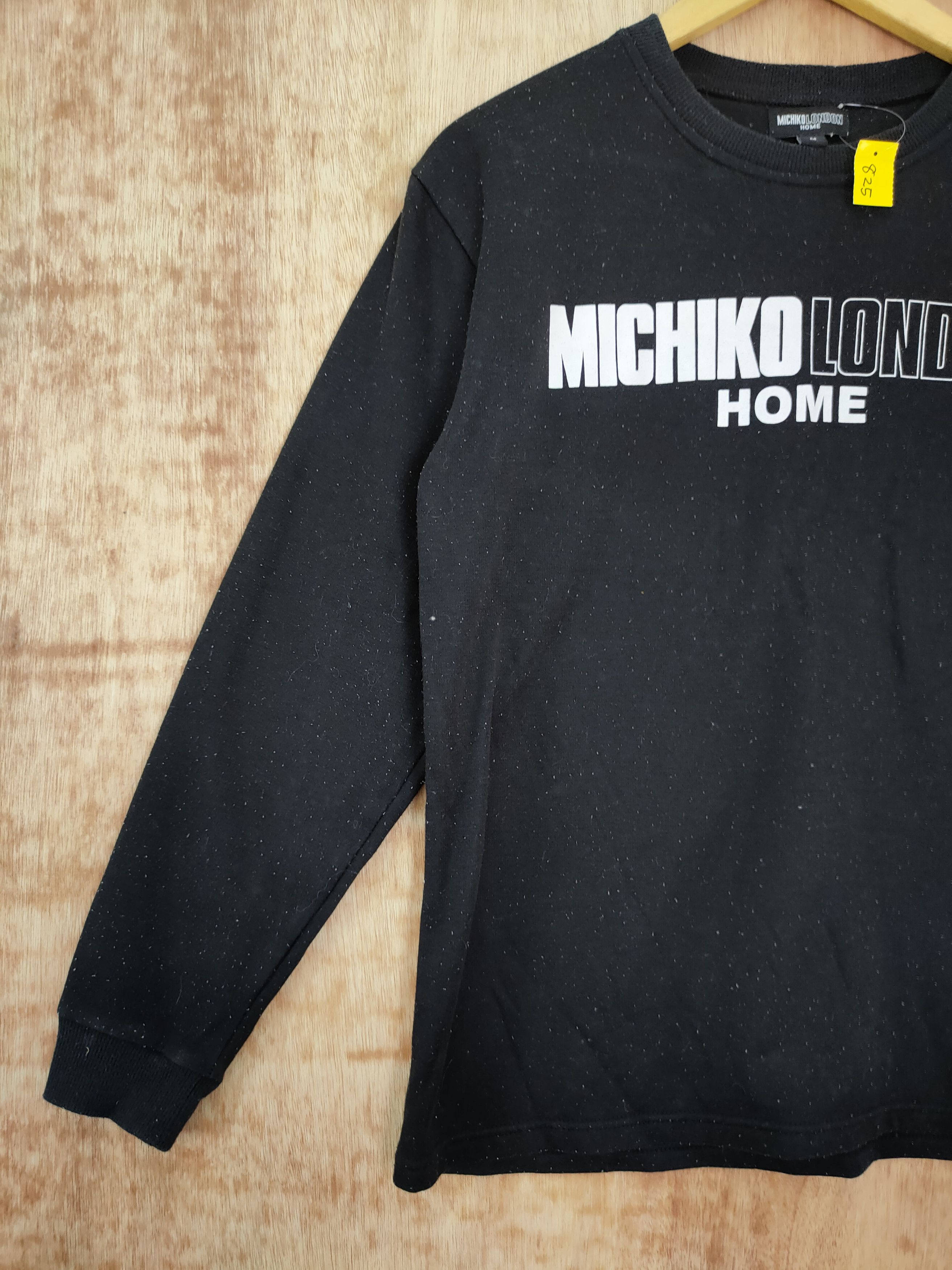 Japanese Brand DL Michiko London black sweatshirt japan #825 Size US M / EU 48-50 / 2 - 2 Thumbnail