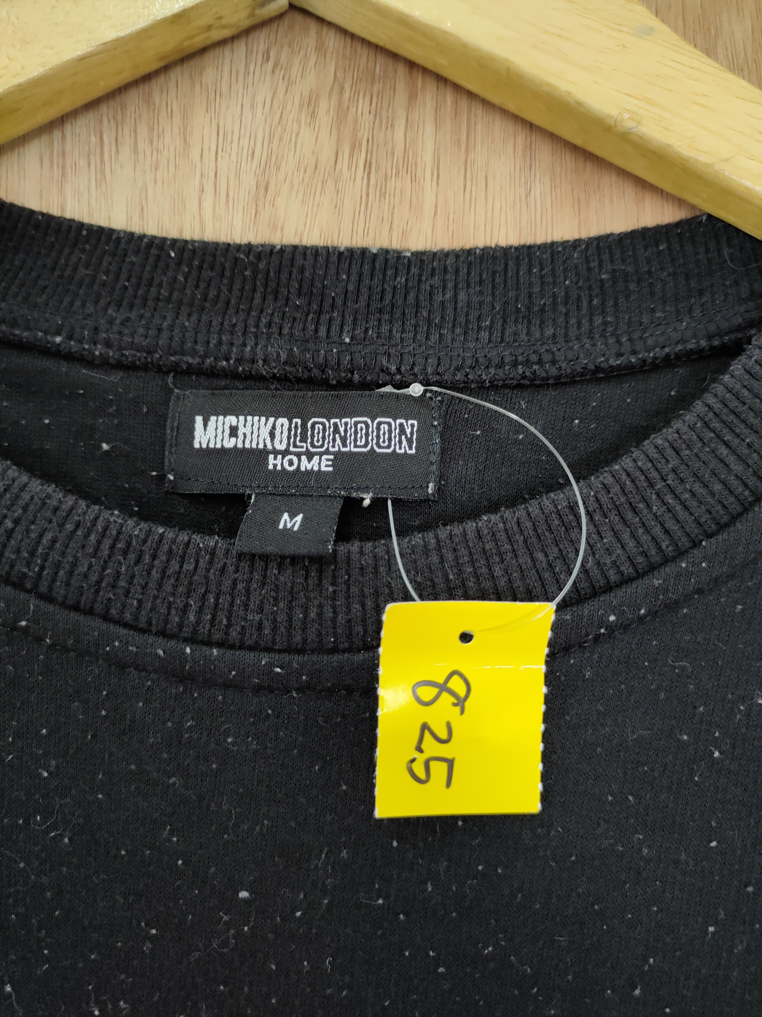 Japanese Brand DL Michiko London black sweatshirt japan #825 Size US M / EU 48-50 / 2 - 5 Thumbnail