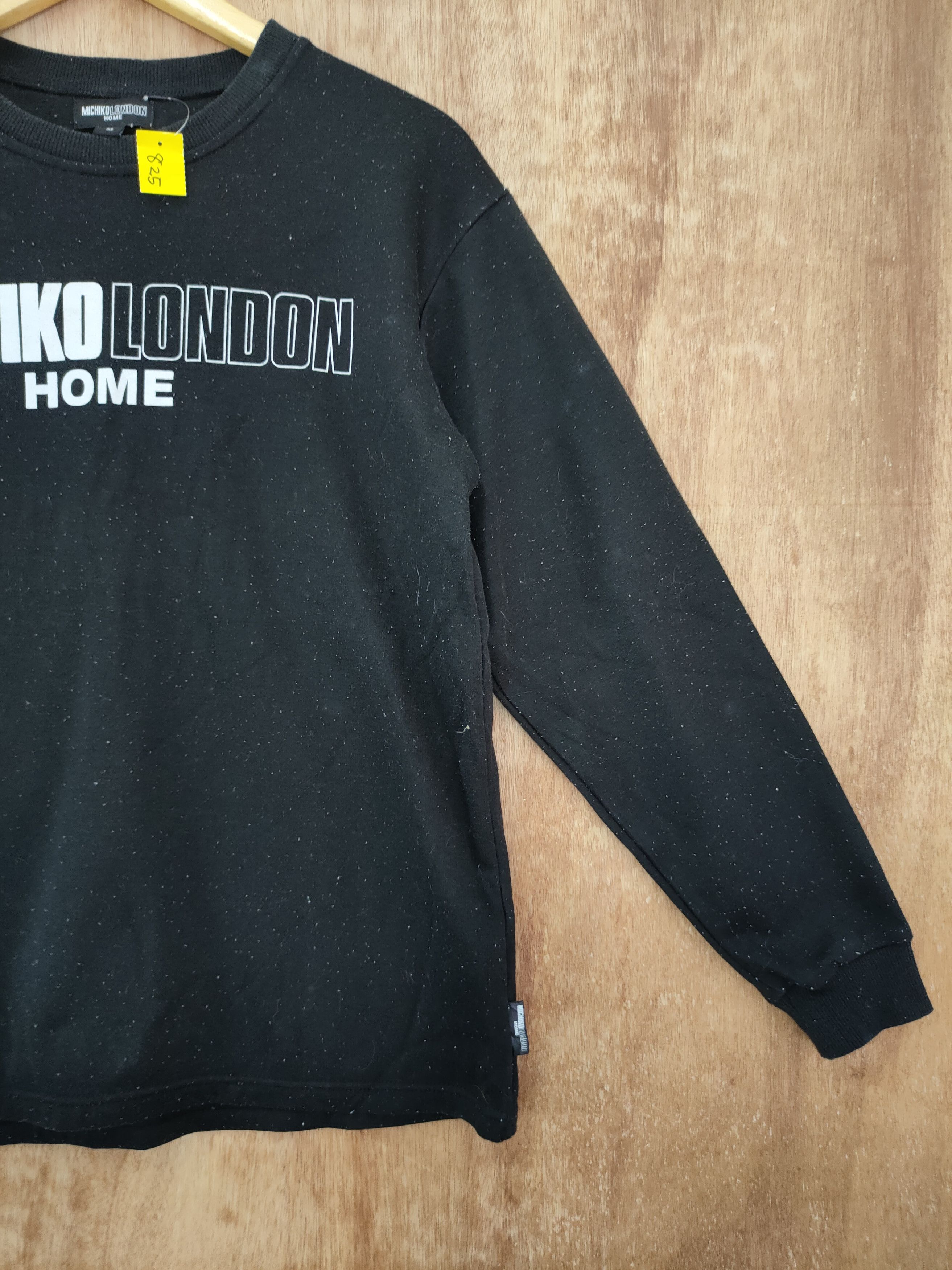 Japanese Brand DL Michiko London black sweatshirt japan #825 Size US M / EU 48-50 / 2 - 3 Thumbnail