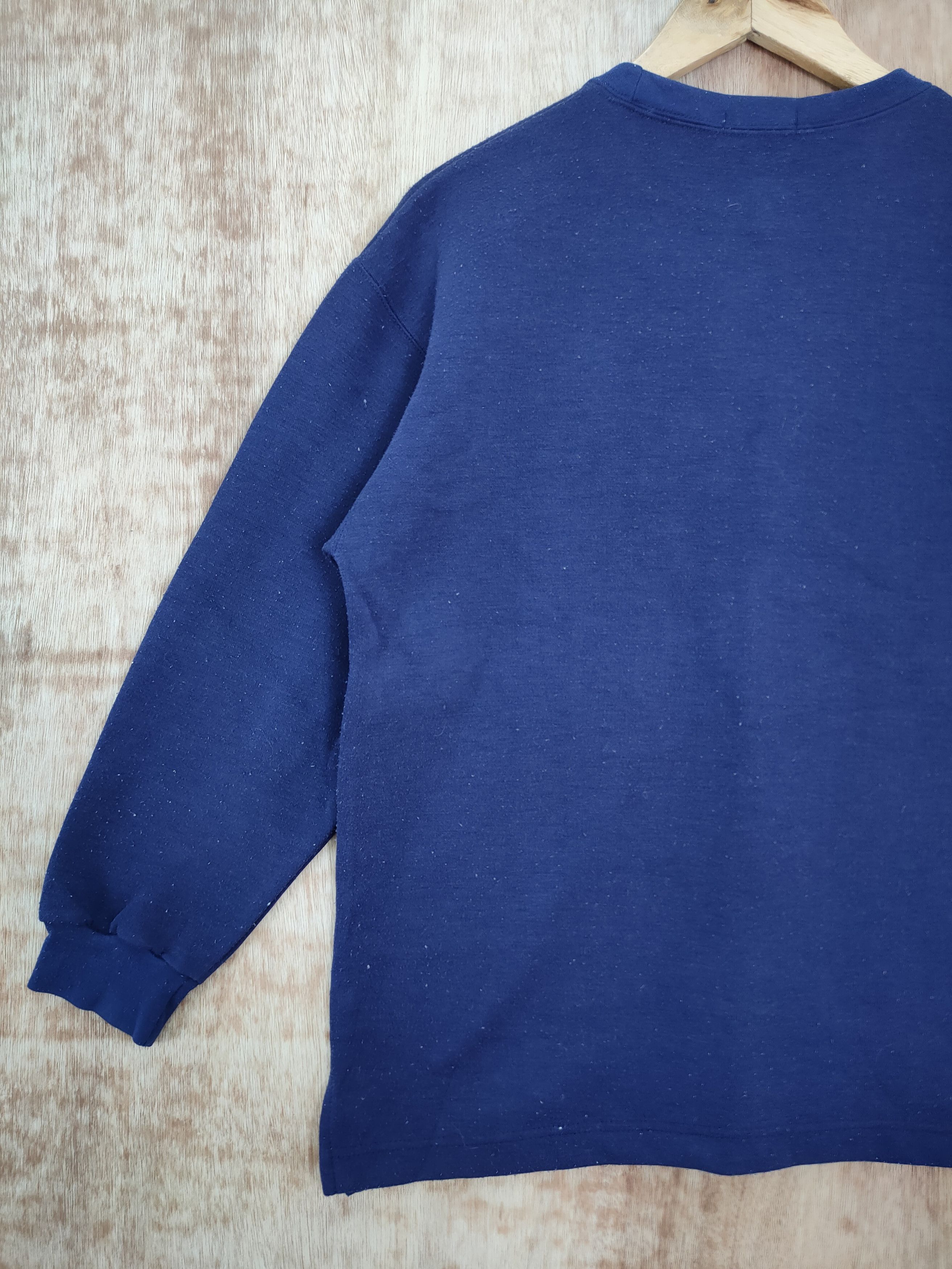Japanese Brand DL art japan blue sweatshirt vintage #820 Size US M / EU 48-50 / 2 - 7 Thumbnail