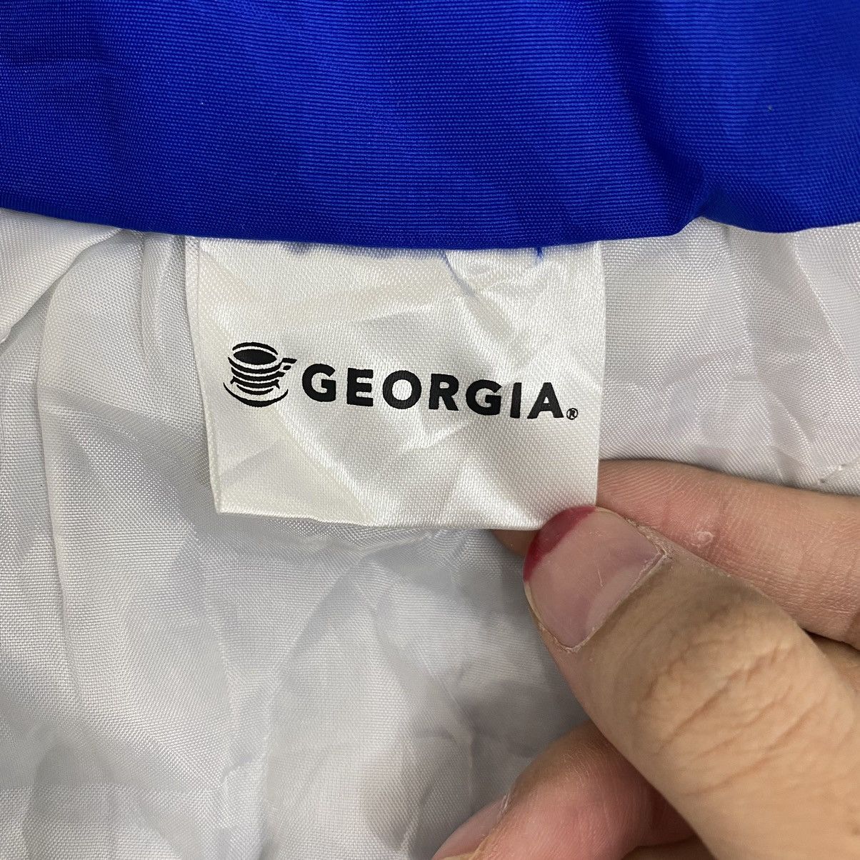 Vintage Vintage GEORGIA Coffee Brand Print Outdoor Hiking Jacket Size US XL / EU 56 / 4 - 8 Thumbnail