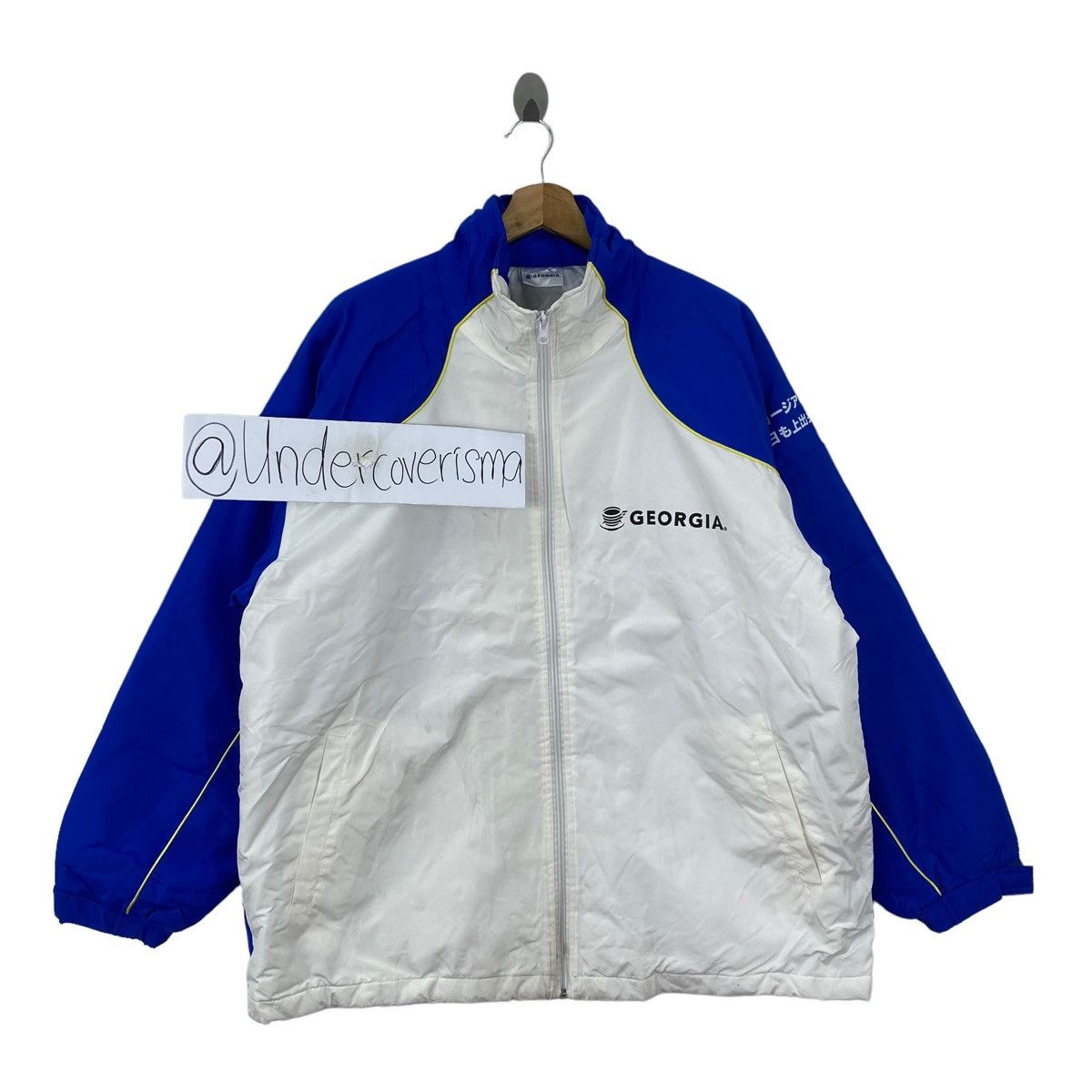 Vintage Vintage GEORGIA Coffee Brand Print Outdoor Hiking Jacket Size US XL / EU 56 / 4 - 3 Thumbnail