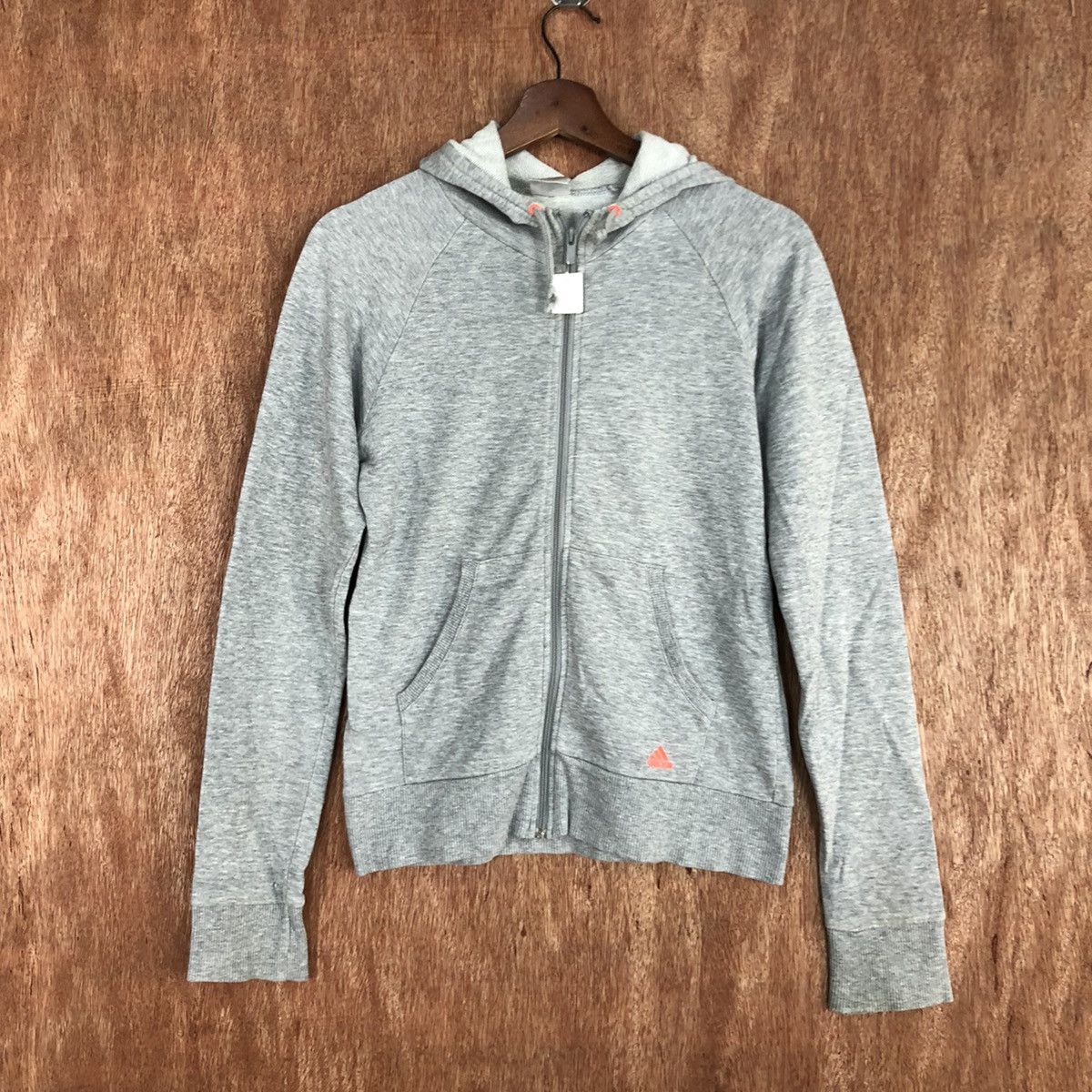 image of Adidas Grey Sweater Sportwear Plain 1683, Men's (Size Small)