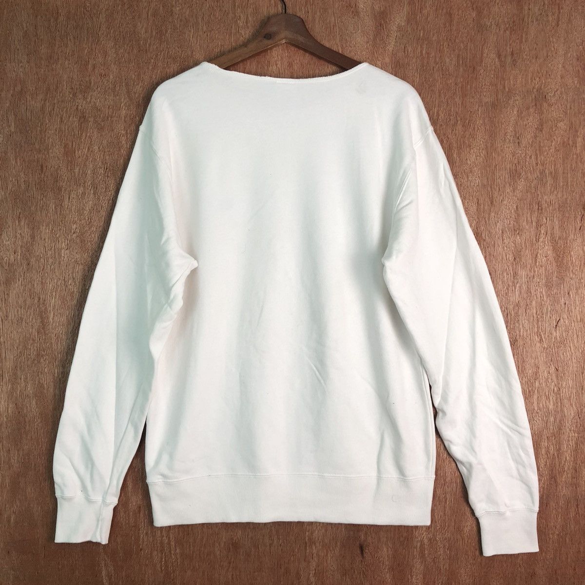 Champion DLL Champion Vintage White Sweatshirt #c170 Size US L / EU 52-54 / 3 - 11 Thumbnail