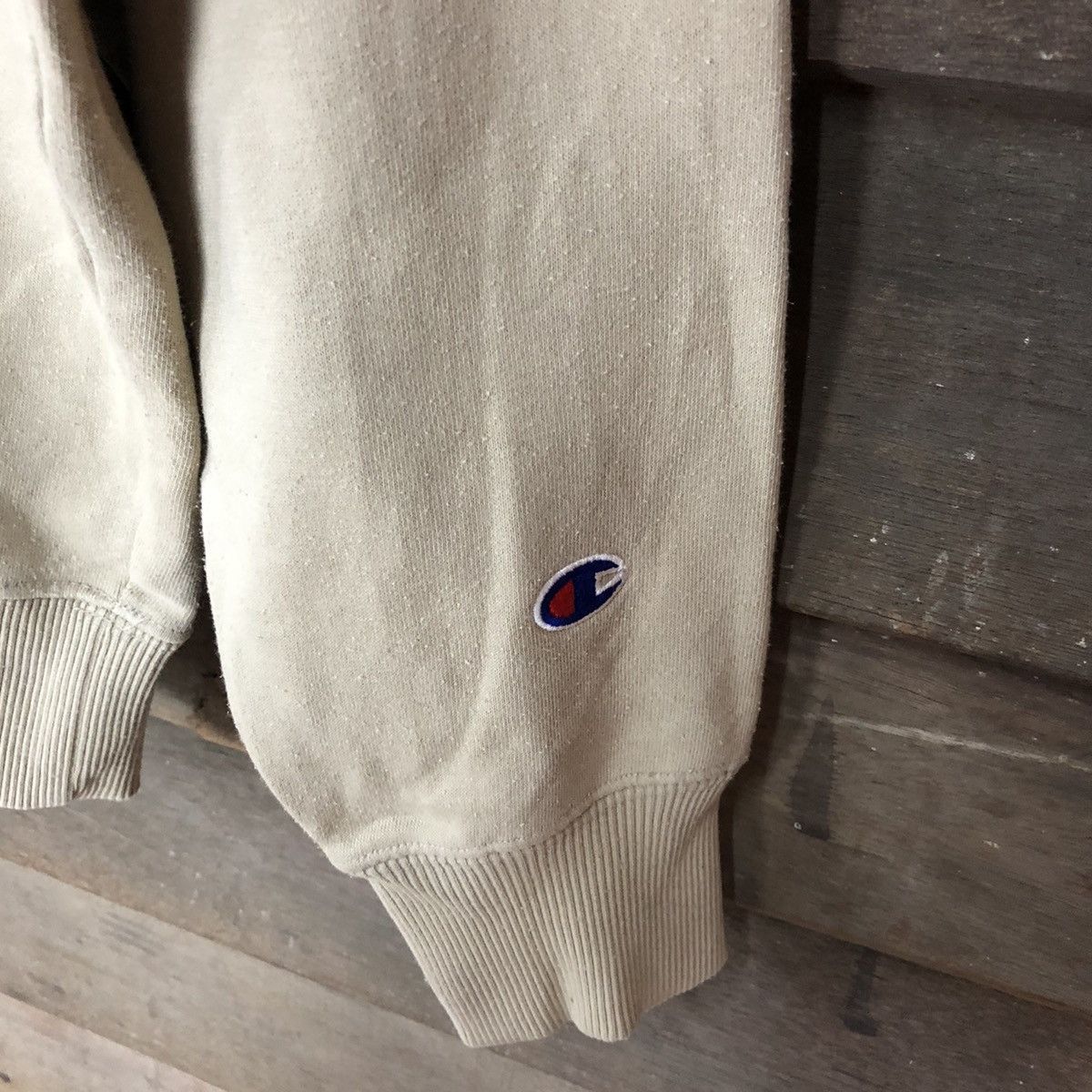 Champion × Vintage Champion Brown Light vintage Sweatshirt #3897 Size US M / EU 48-50 / 2 - 7 Thumbnail