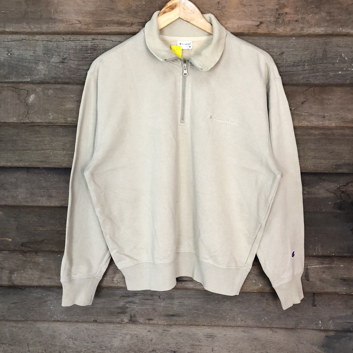 Champion × Vintage Champion Brown Light vintage Sweatshirt #3897 Size US M / EU 48-50 / 2 - 3 Thumbnail