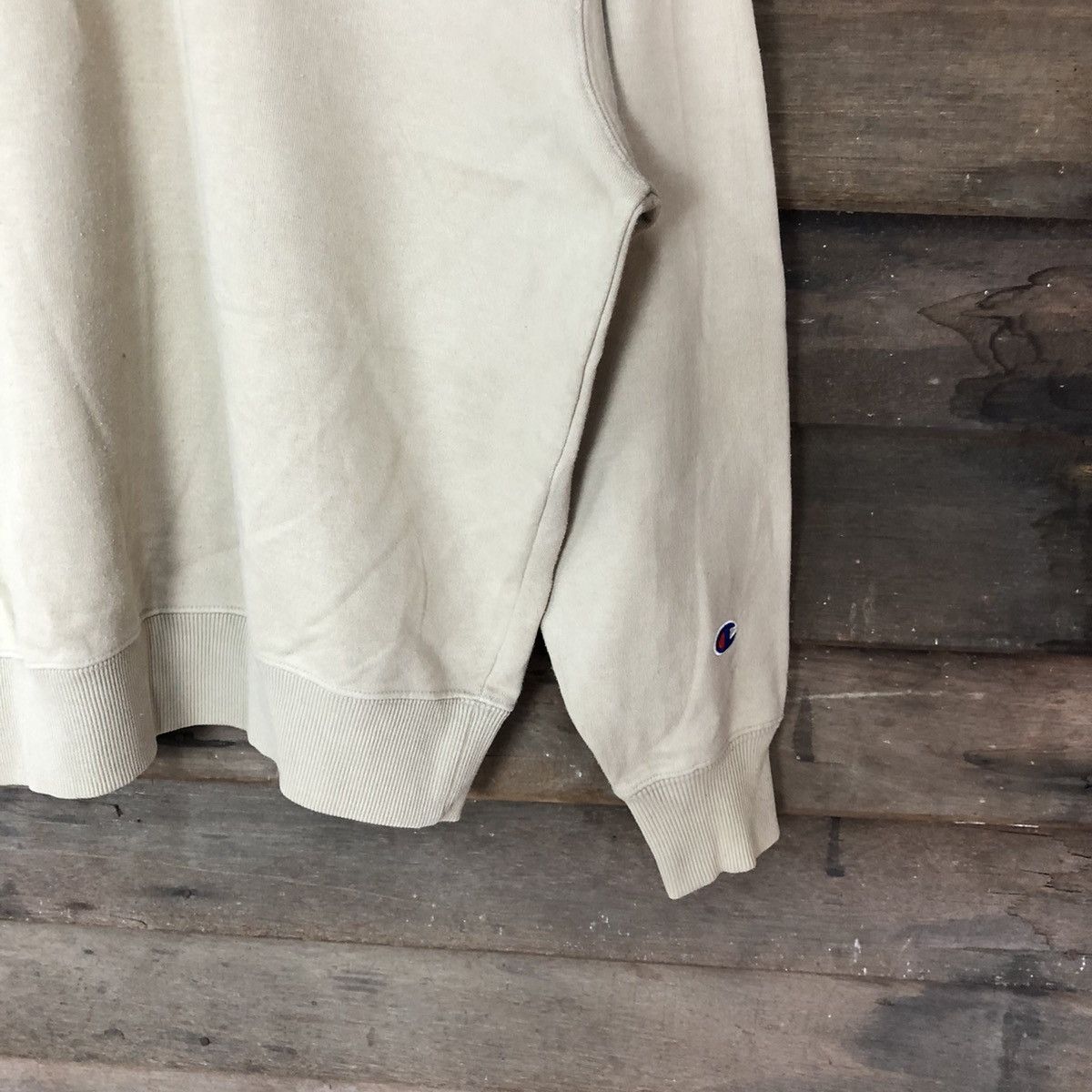 Champion × Vintage Champion Brown Light vintage Sweatshirt #3897 Size US M / EU 48-50 / 2 - 5 Thumbnail