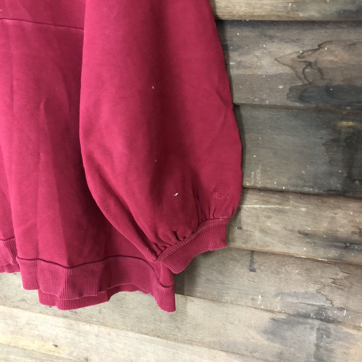 Fila Fila vintage Maroon Hoodie sweatshirt #3895 Size US L / EU 52-54 / 3 - 7 Thumbnail