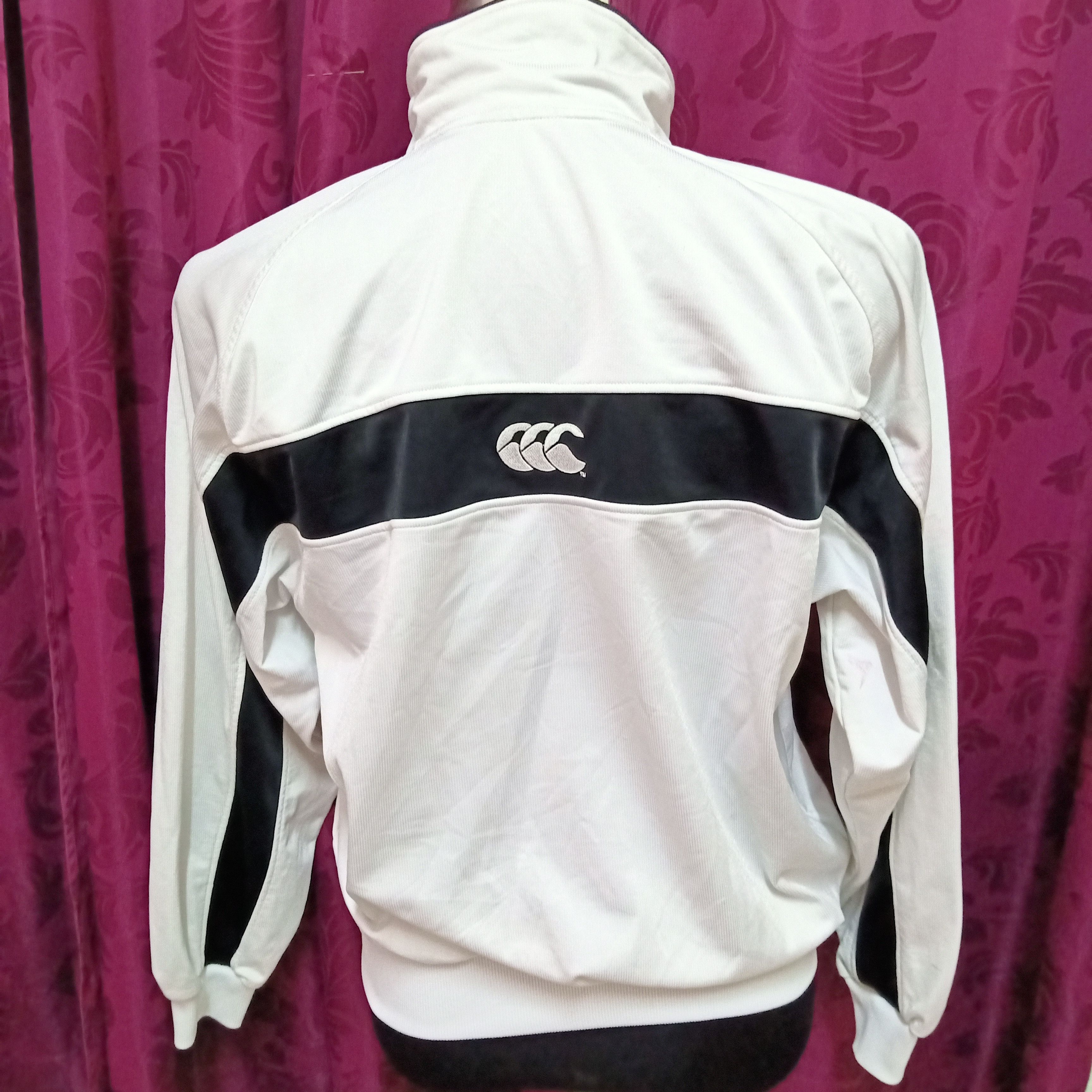 Canterbury of New Zealand Canterbury Zip Up Tape Logo Jacket Track Top Size US M / EU 48-50 / 2 - 2 Thumbnail