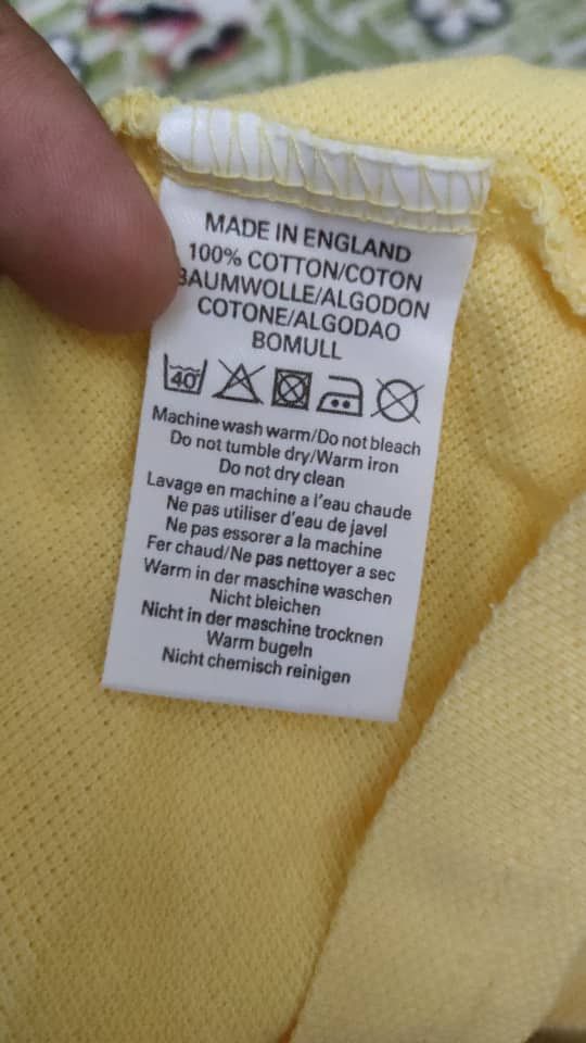 Burberry Vintage Burberry Logo Polo T Size US M / EU 48-50 / 2 - 6 Thumbnail