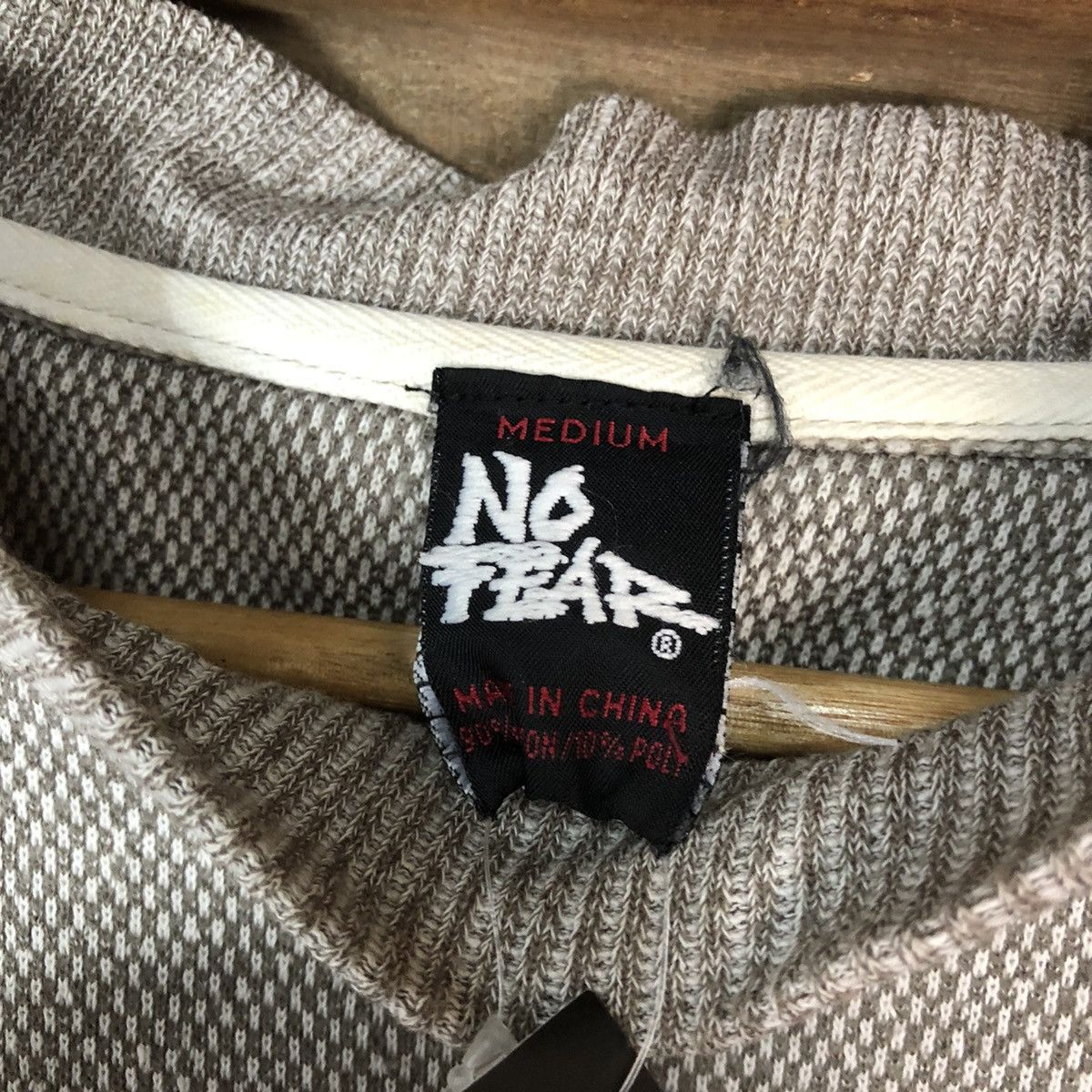 No Fear DL No Fear vintage distressed Grey Sweatshirt #4748 Size US M / EU 48-50 / 2 - 7 Thumbnail