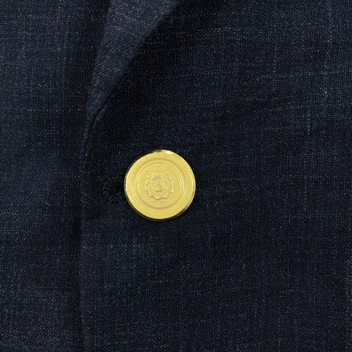 Vintage MAC RENZI Italian Brand Blue Blazer Coat Size US M / EU 48-50 / 2 - 3 Thumbnail