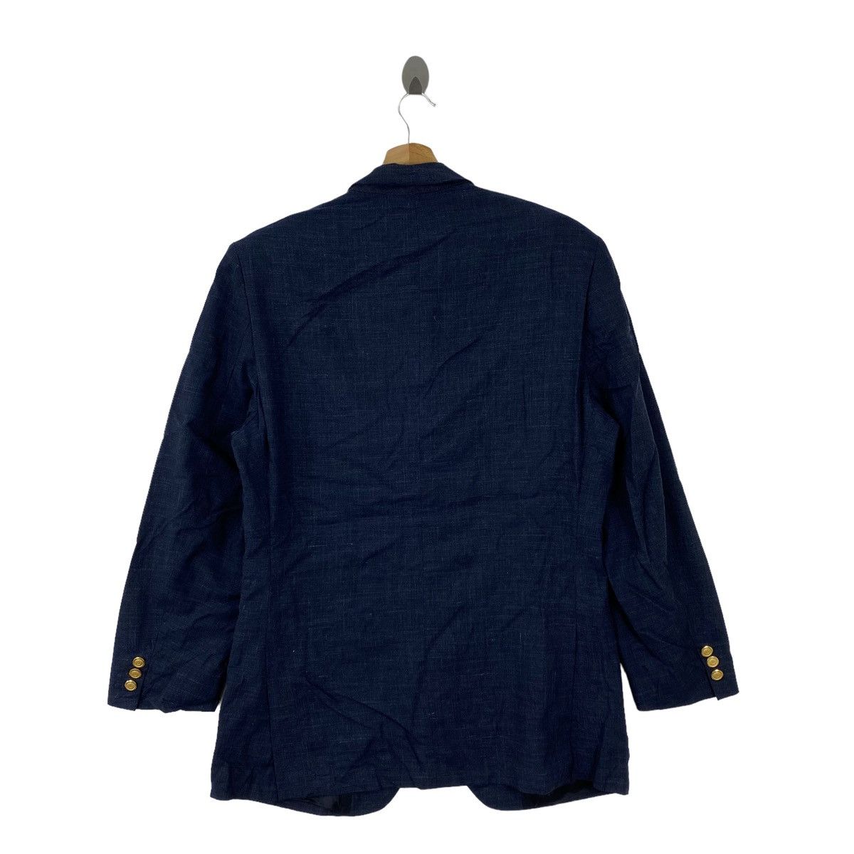 Vintage MAC RENZI Italian Brand Blue Blazer Coat Size US M / EU 48-50 / 2 - 10 Thumbnail