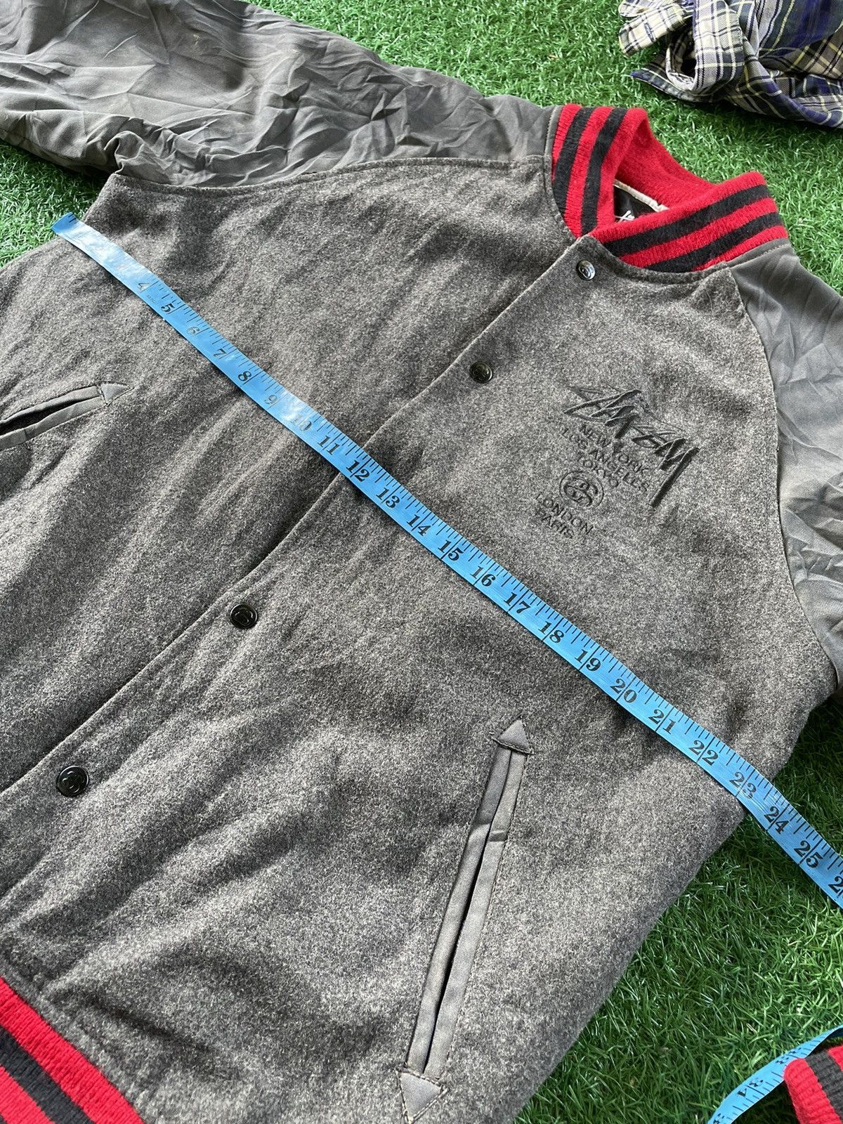 Stussy Vintage Stussy Tribe Varsity Jacket Wool Embroidery Logo Size US L / EU 52-54 / 3 - 18 Thumbnail