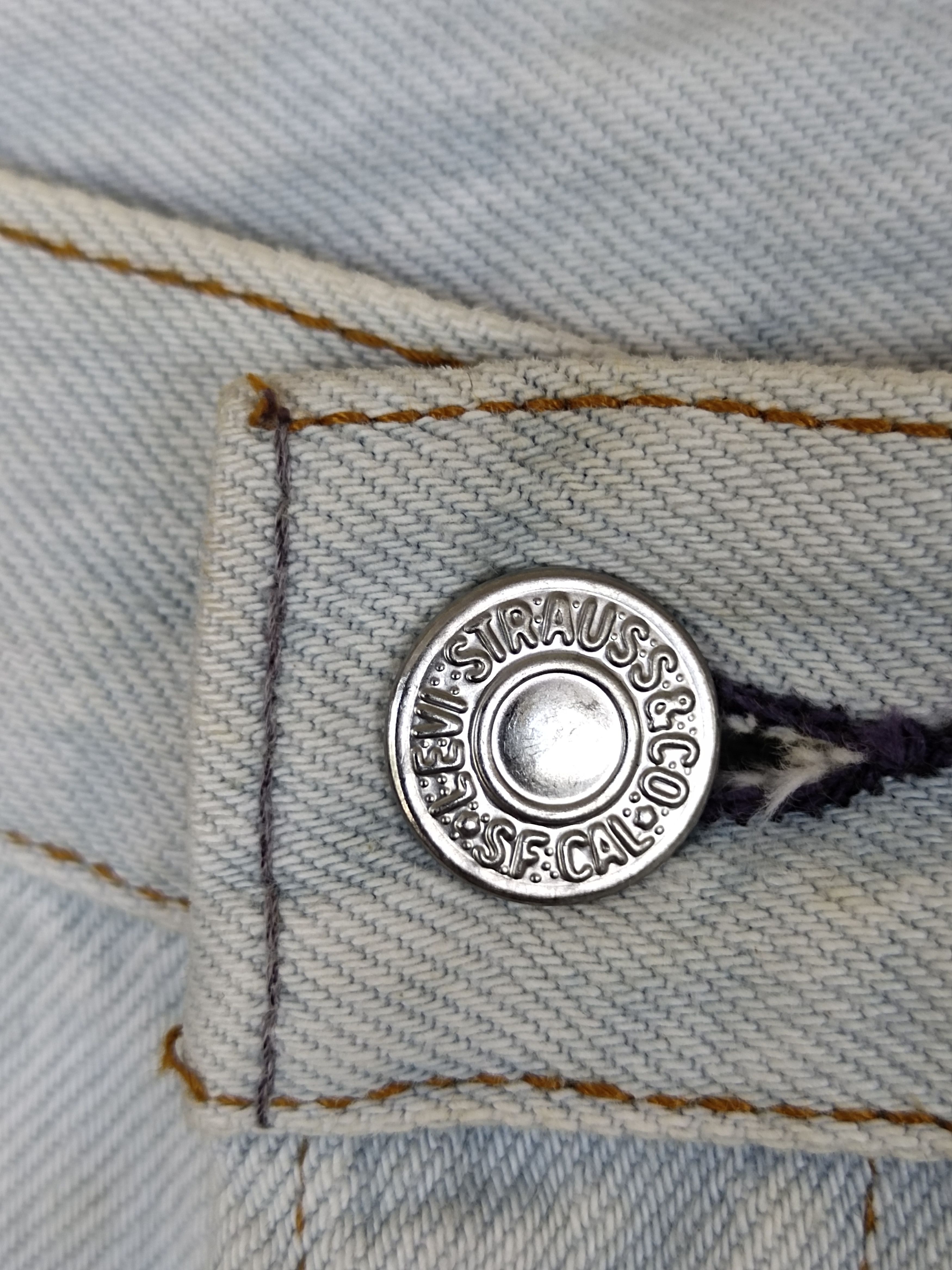 Levi's Vintage 90s Levi's 501xx Made In Usa Light Wash Denim Jeans Size US 30 / EU 46 - 14 Thumbnail