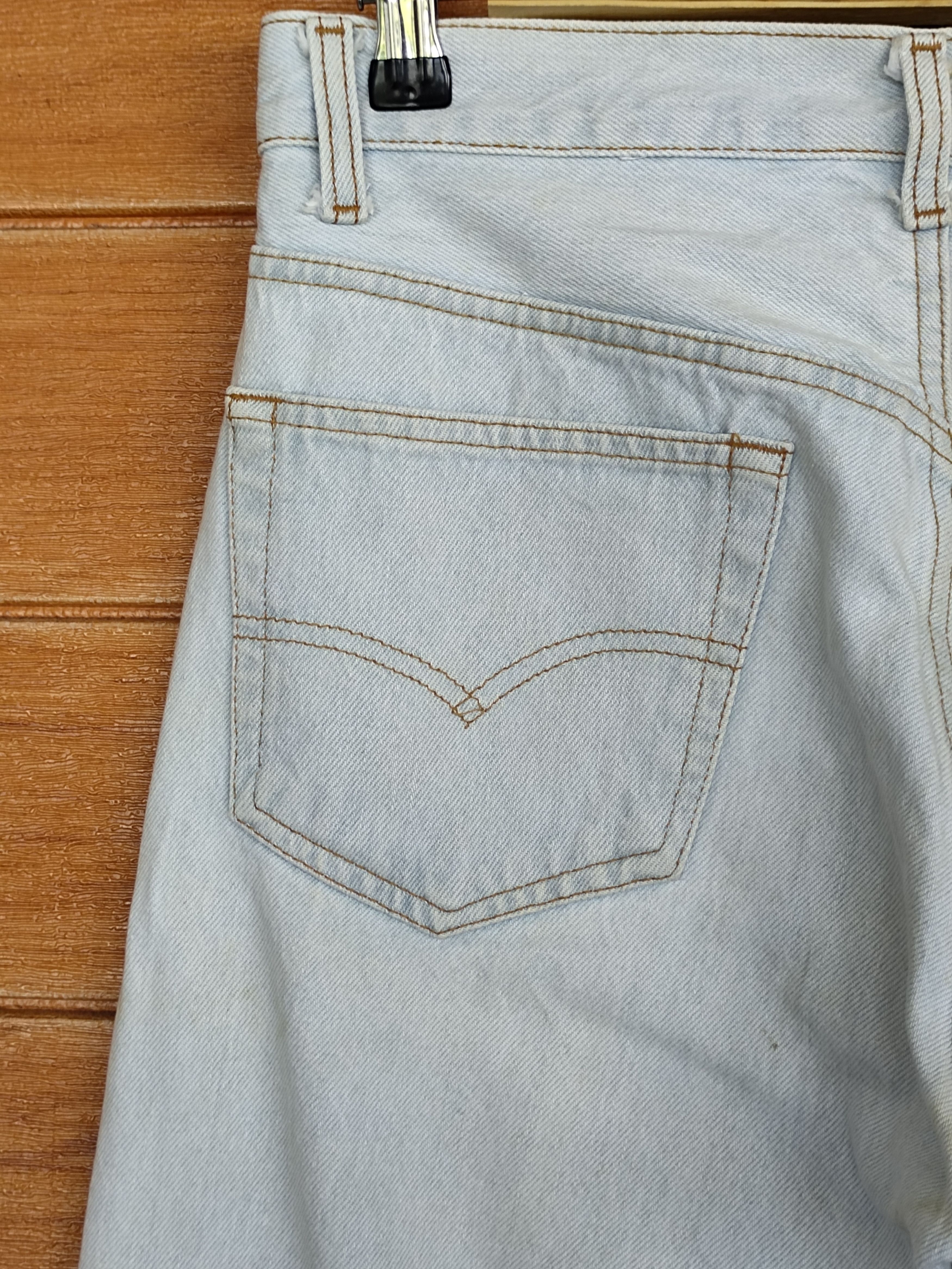 Levi's Vintage 90s Levi's 501xx Made In Usa Light Wash Denim Jeans Size US 30 / EU 46 - 10 Thumbnail