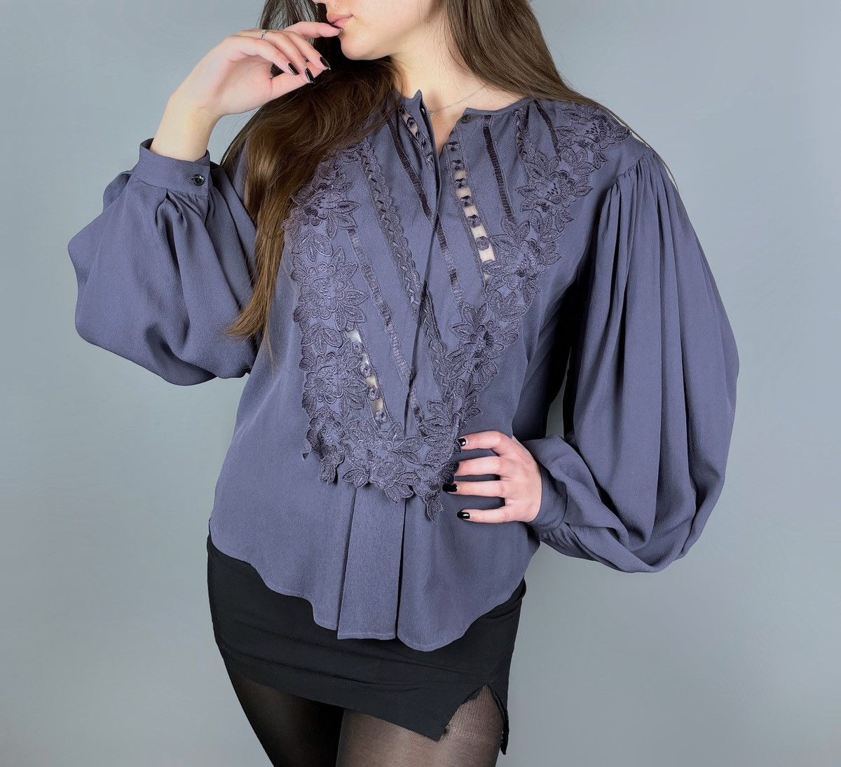 Isabel Marant ISABEL MARANT Peasant Londrina Embroidered Blouse Size 40 Size S / US 4 / IT 40 - 1 Thumbnail